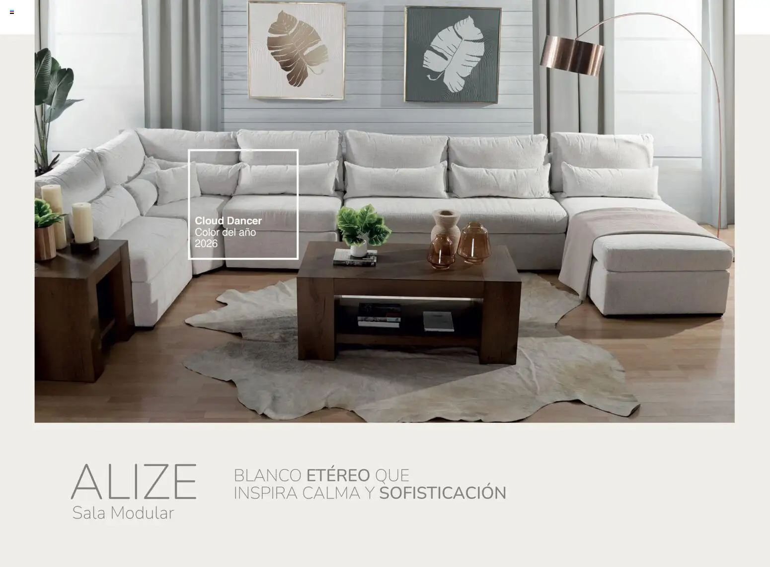 Nuevas ofertas de Muebles Dico válidas en toda la República Mexicana desde el 30/01/2026. ¡Encuentra las mejores ofertas en Muebles Dico catálogo Cloud Dancer Color del año 2026! | Página: 4 | Productos: Modular, Sala modular, Sala