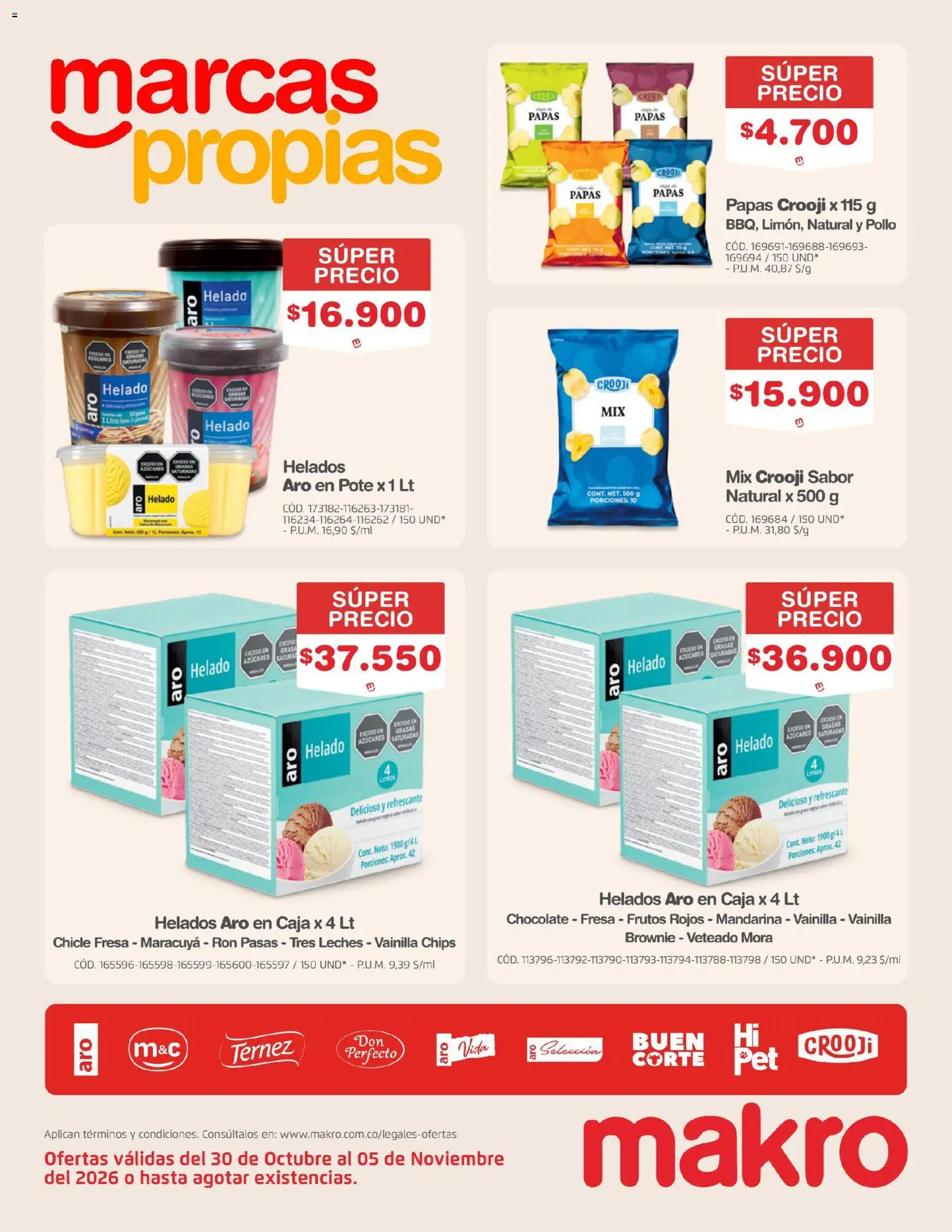 Makro revista - valida desde el 30/10/2026 | Página: 28