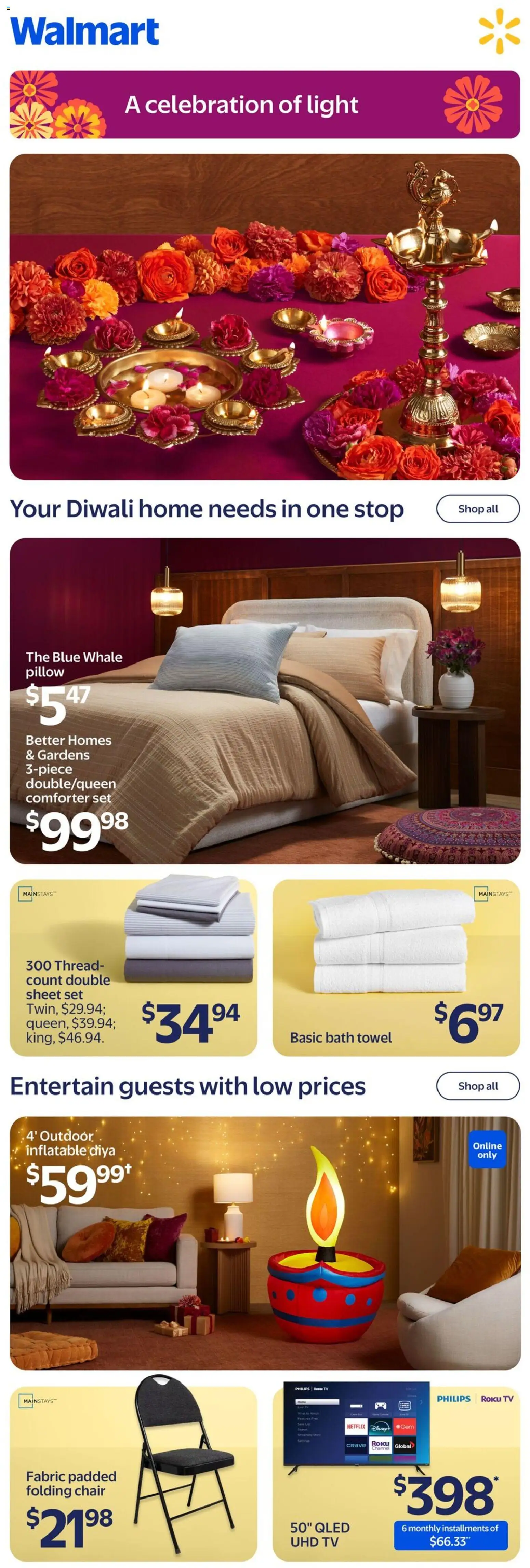 Walmart flyer valid from Oct 15, 2026 | Page: 1