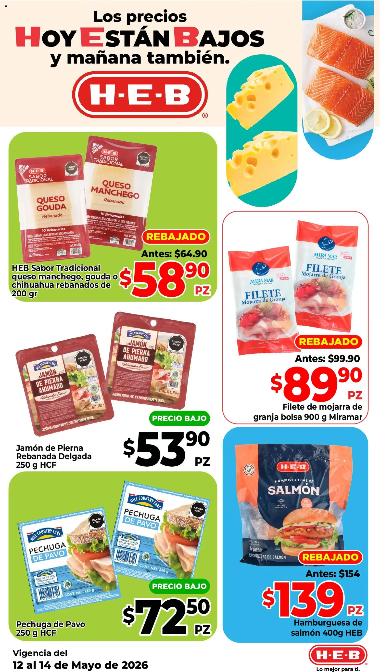 Nuevas ofertas de H-E-B válidas en toda la República Mexicana desde el 12.05.2026. ¡Encuentra las mejores ofertas en H-E-B folleto Ofertas! | Página: 3