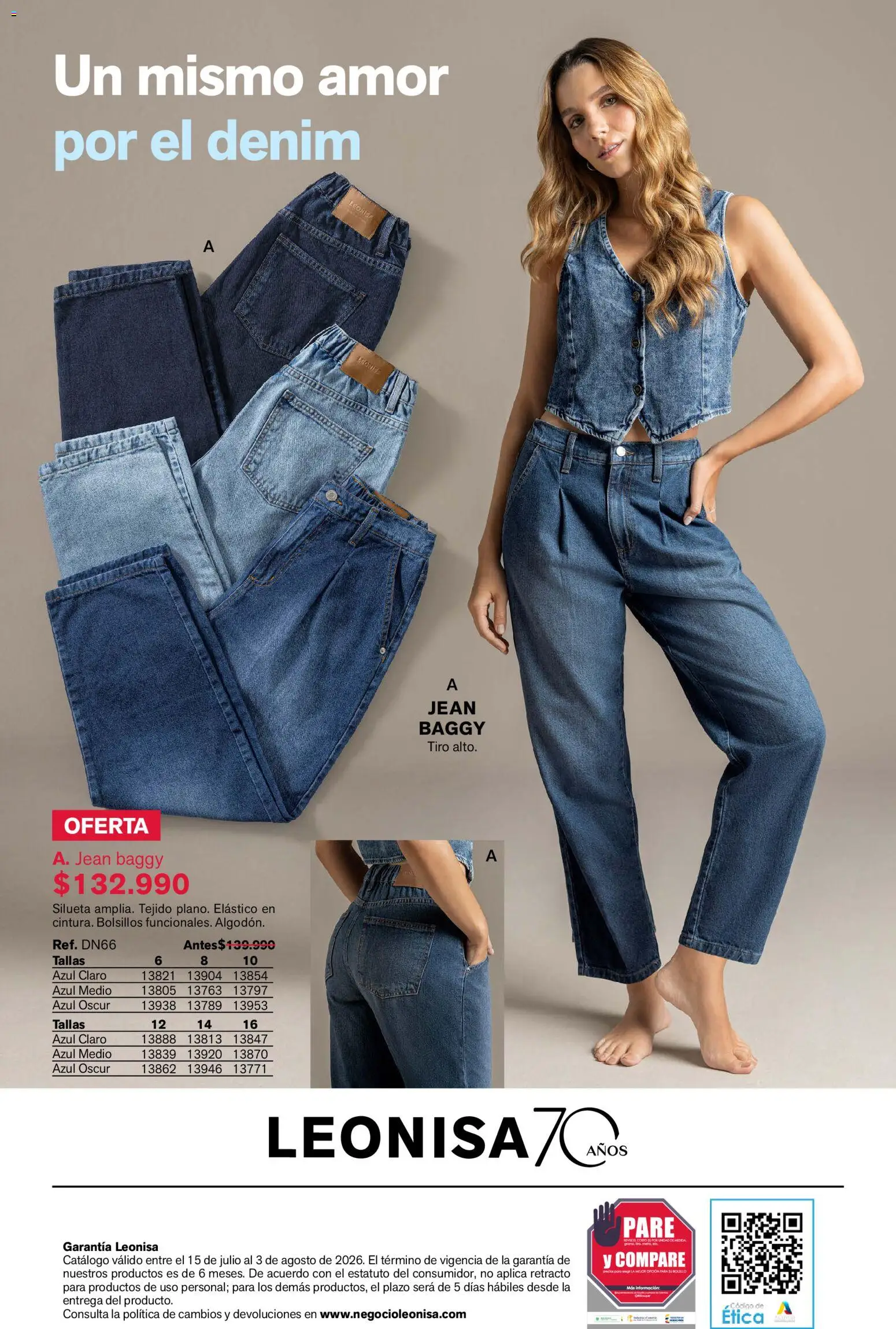 Leonisa revista - valida desde el 15/07/2026 | Página: 30 | Productos: Jean