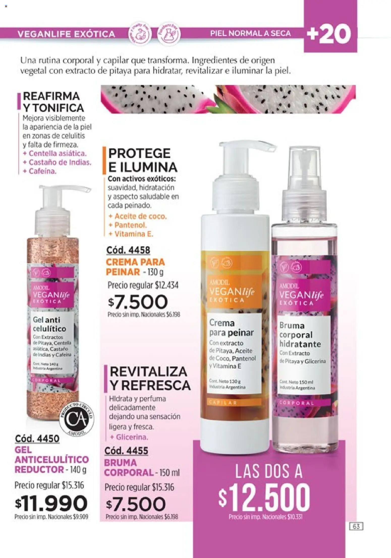 Catálogo Amodil Campaña 18 │ válido desde el 02/11/2026 | Página: 63