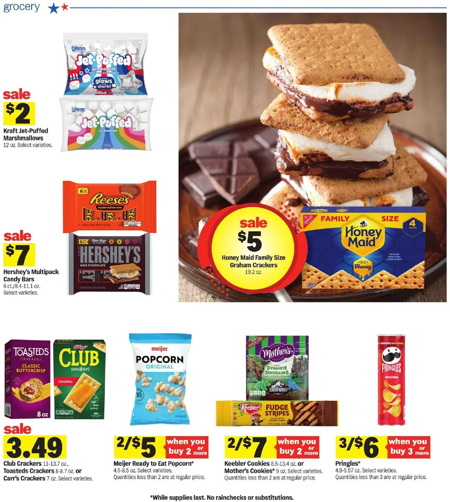 Meijer Weekly Ad - valid from 13.05.2026 | Page: 27 | Products: Milk, Butter, Chocolate, Cookies