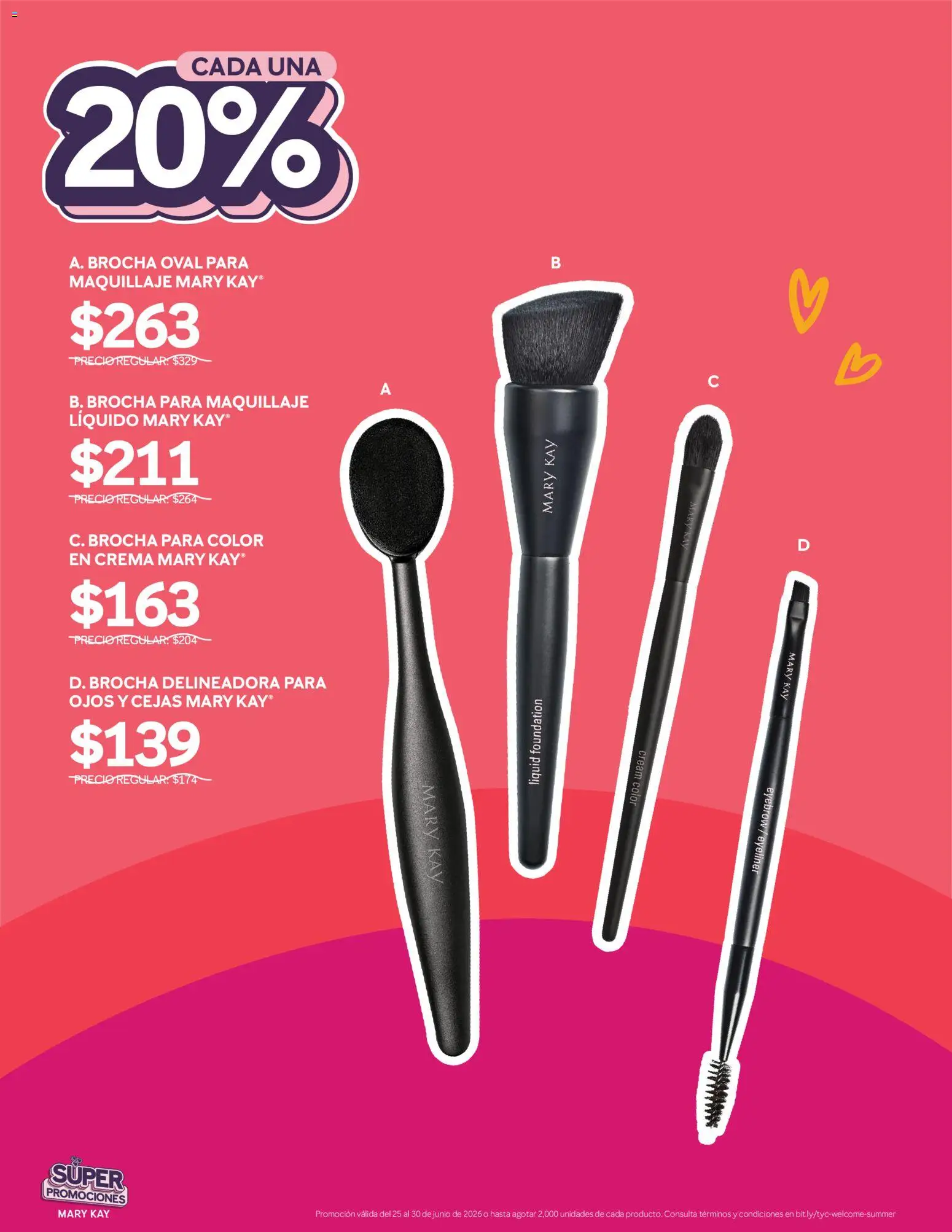 Nuevas ofertas de Mary Kay válidas en toda la República Mexicana desde el 25/06/2026. ¡Encuentra las mejores ofertas en Mary Kay catálogo Super promociones! | Página: 5 | Productos: Crema, Maquillaje
