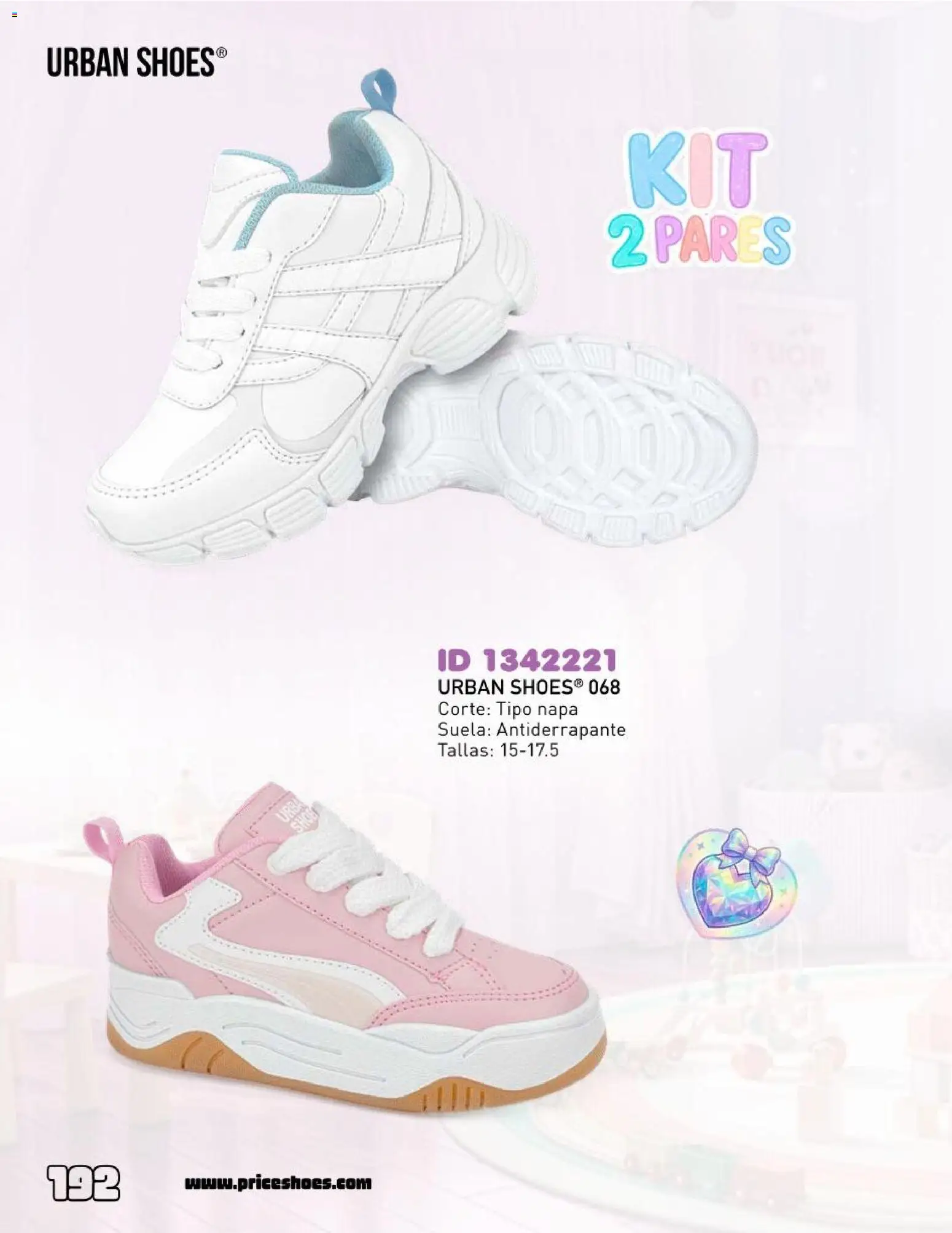 Nuevas ofertas de Price Shoes válidas en toda la República Mexicana desde el 12.06.2026. ¡Encuentra las mejores ofertas en Price Shoes catálogo Escolar! | Página: 192