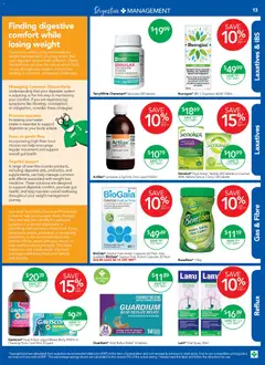 Preview of Terry White catalogue - valid from 10/09/2026 | Page: 13 | Products: Sugar, Dryness, Weight loss, Tablets