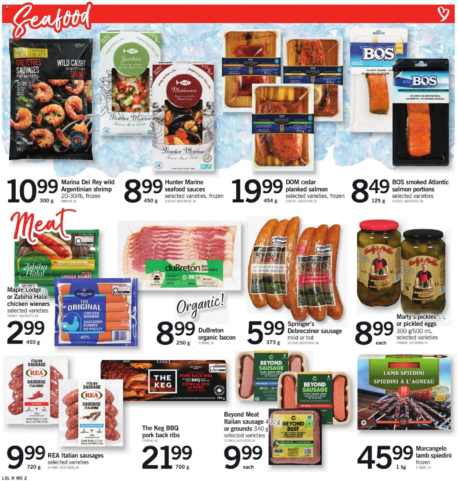 Loblaws flyer valid from 28.05.2026 | Page: 11 | Products: Beef, Pasta, Eggs, Oil