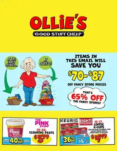 Preview of Ollie's weekly ads valid from 09/17/2026