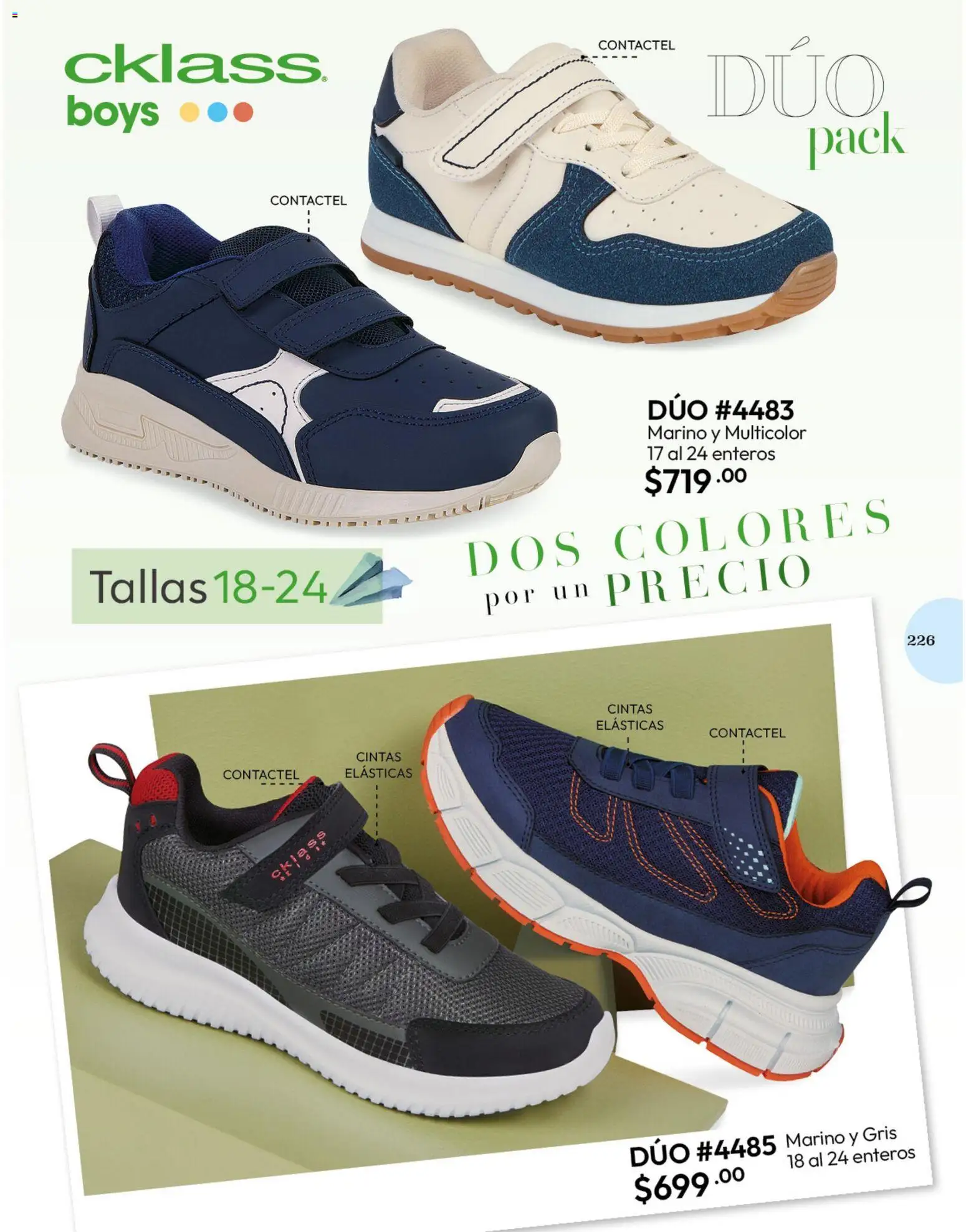 Nuevas ofertas de Cklass válidas en toda la República Mexicana desde el 11/09/2026. ¡Encuentra las mejores ofertas en Cklass catálogo Invierno! | Página: 423