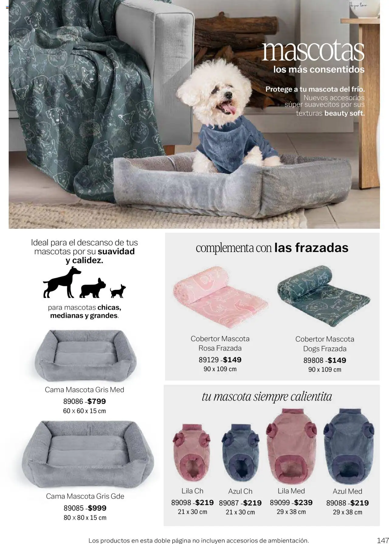 Nuevas ofertas de Vianney válidas en toda la República Mexicana desde el 15/08/2025. ¡Encuentra las mejores ofertas en Vianney - Catálogo Invierno! | Página: 149 | Productos: Cobertor, Cama