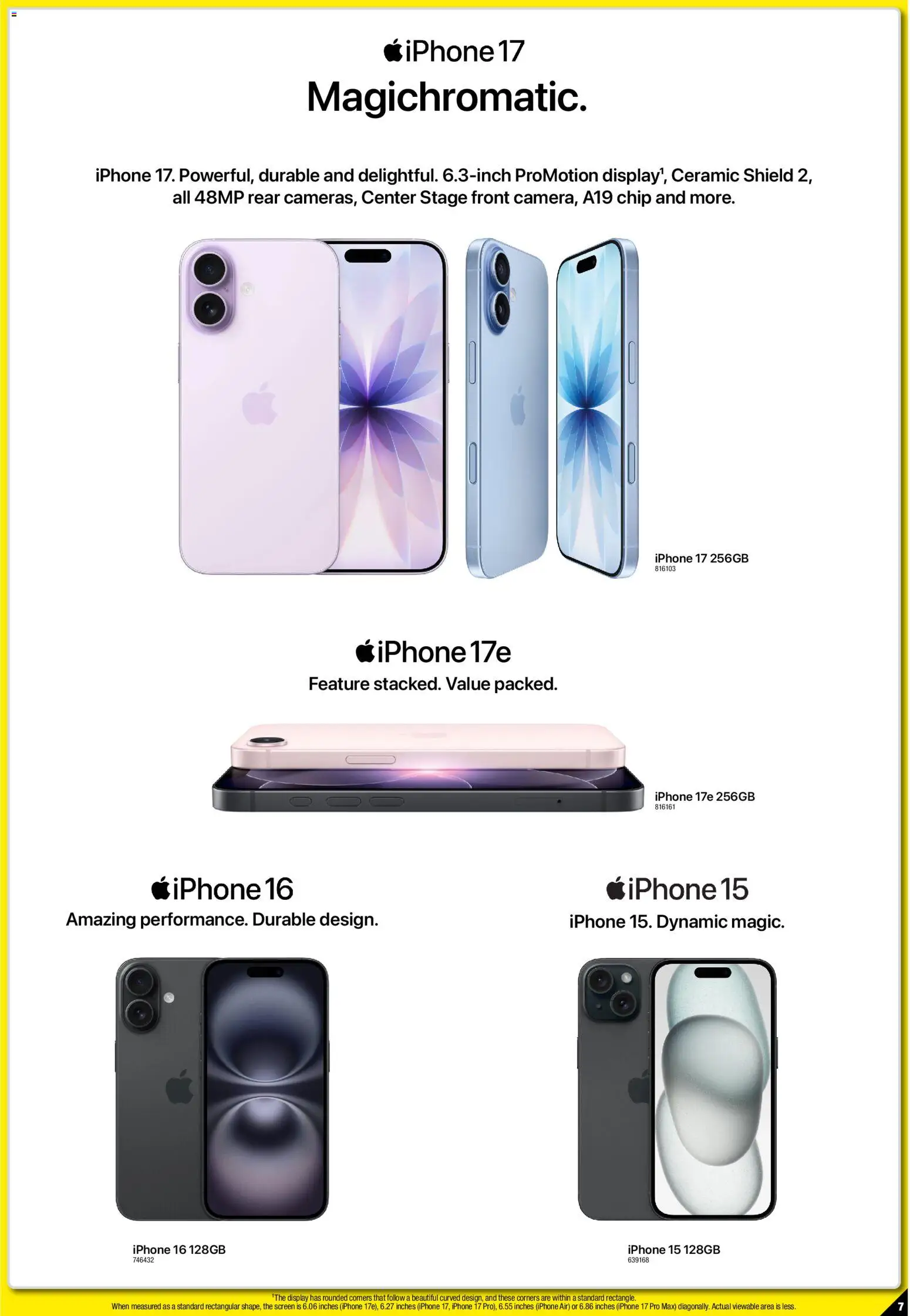 JB Hi-Fi catalogue - valid from 18/09/2026 | Page: 7 | Products: Iphone, Screen