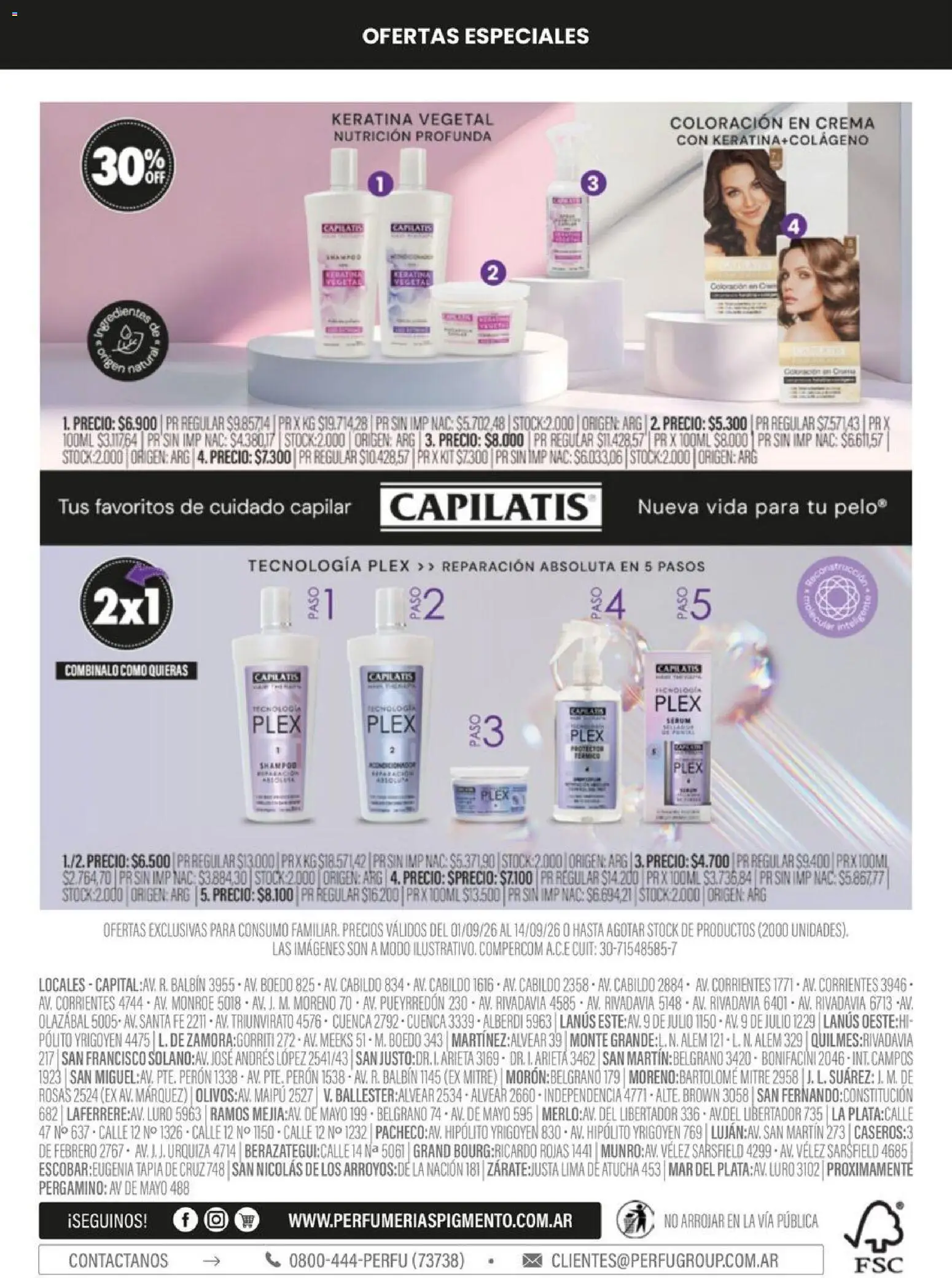 Pigmento - Catálogo │ válido desde el 01/09/2026 | Página: 8 | Productos: Serum, Shampoo, Lima, Crema