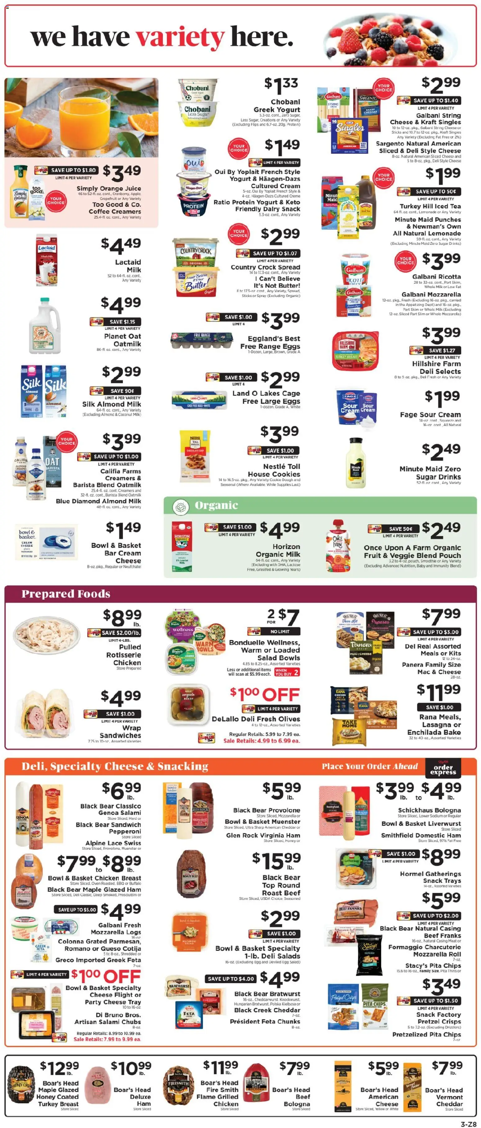 ShopRite Weekly Ad - valid from 29.05.2026 | Page: 5 | Products: Basket, Cheese, Coffee, Case