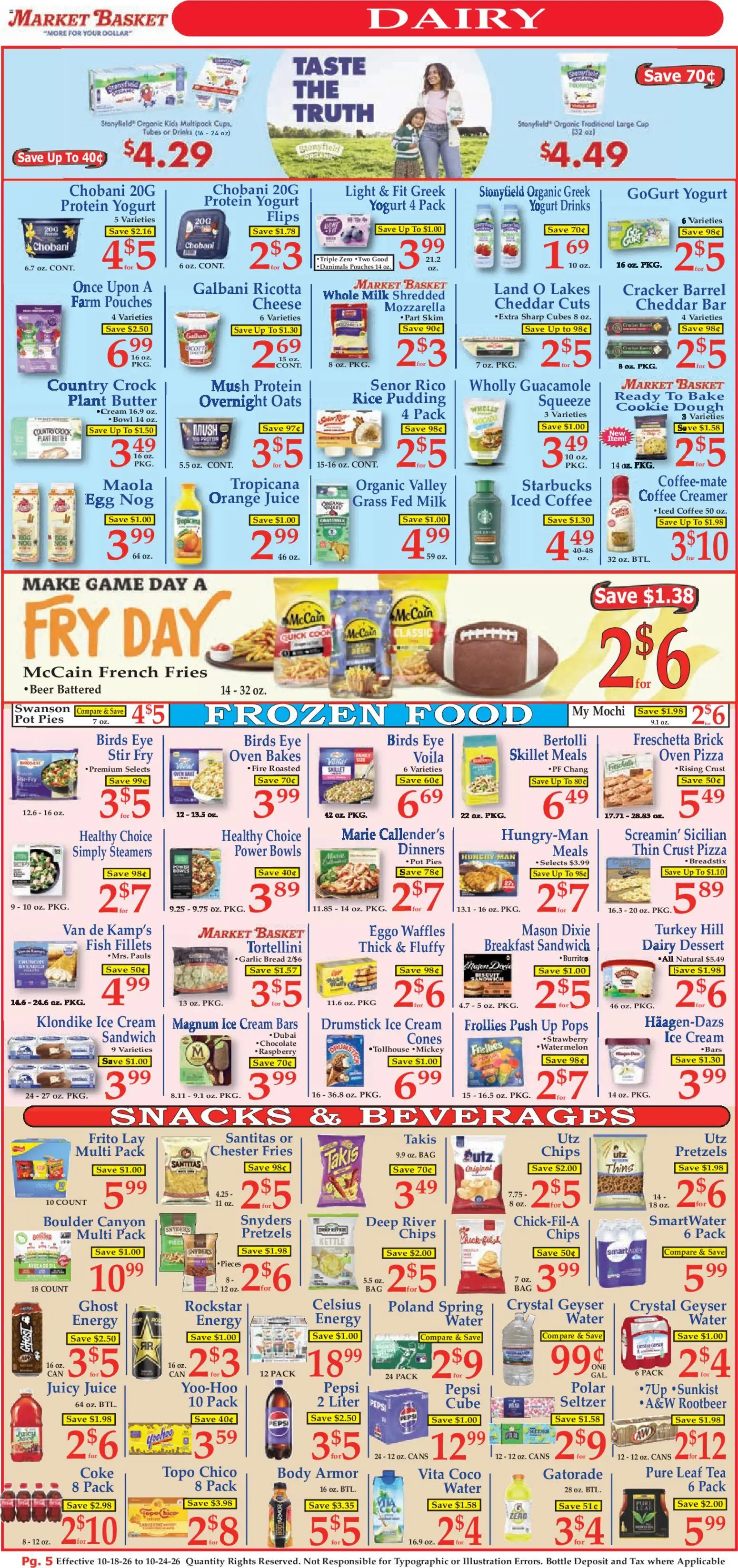 Market Basket Ad - valid from 10/18/2026 | Page: 5