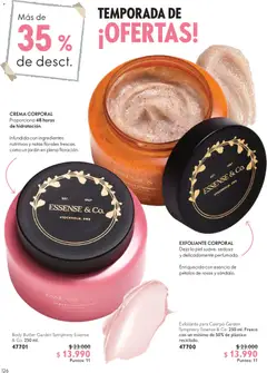 Oriflame Ofertas válido desde el 10.07.2026 | Página: 126 | Productos: Exfoliante corporal, Frasco, Body, Crema