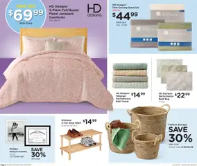 Preview of Fred Meyer weekly ads valid from 06.05.2026 | Page: 4 | Products: Shelf, Bath, Comforter, Sheet