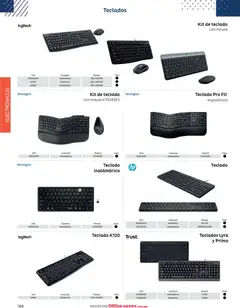 Vista previa de Office Depot catálogo 2026, nuevo folleto de la tienda, válido en México a partir del 12/01/2026 | Página: 168 | Productos: Mouse, Teclado