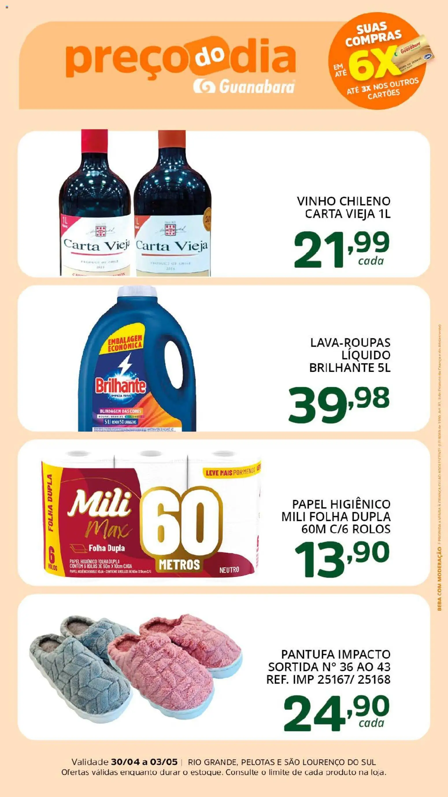 Supermercado Guanabara - Ofertas da semana de 30/04/2026 ? Não perca as melhores promoções! | Brasil
