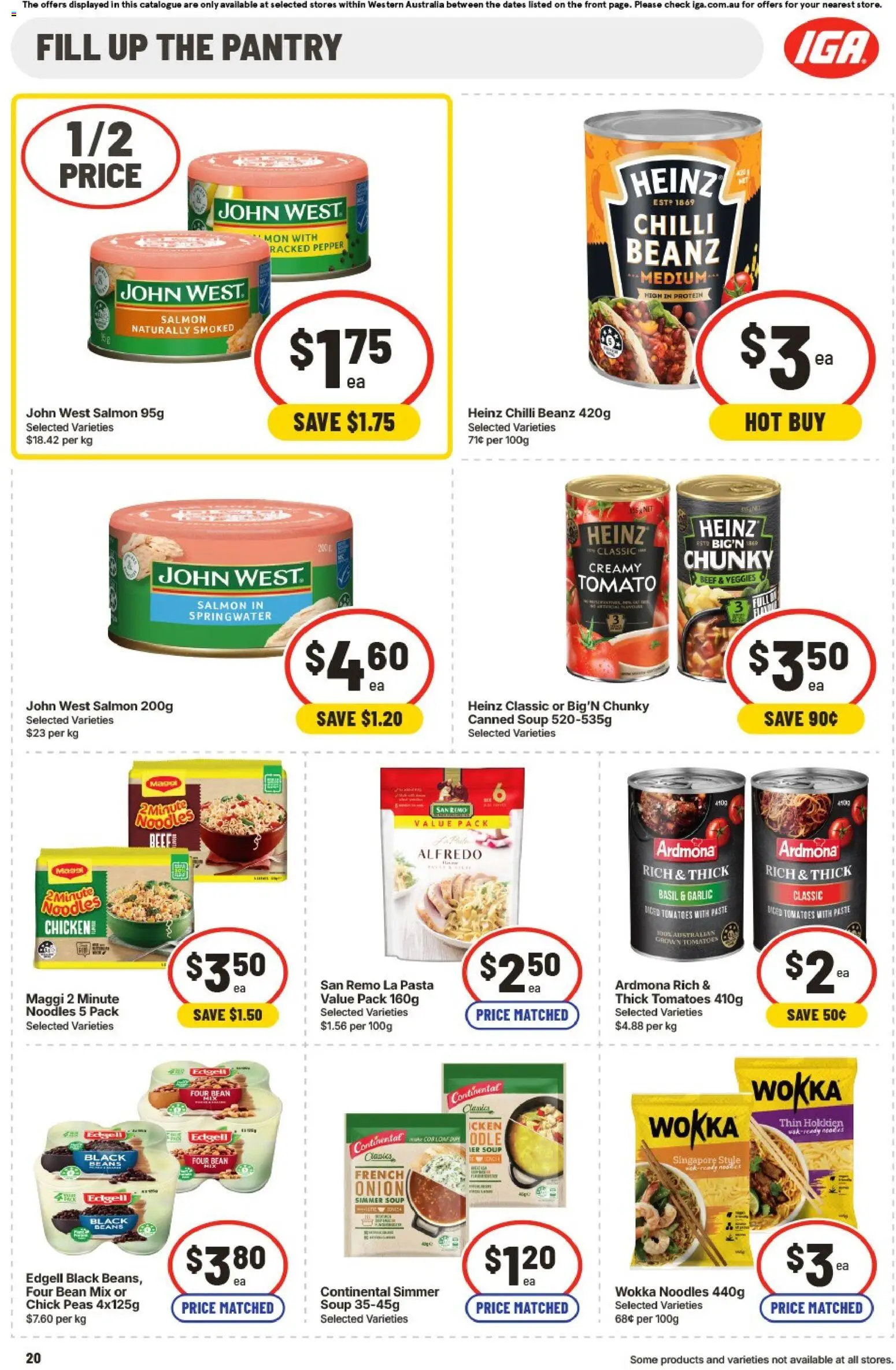 IGA catalogue - valid from 20.05.2026 | Page: 23 | Products: Noodles, Soup, Garlic, Chilli