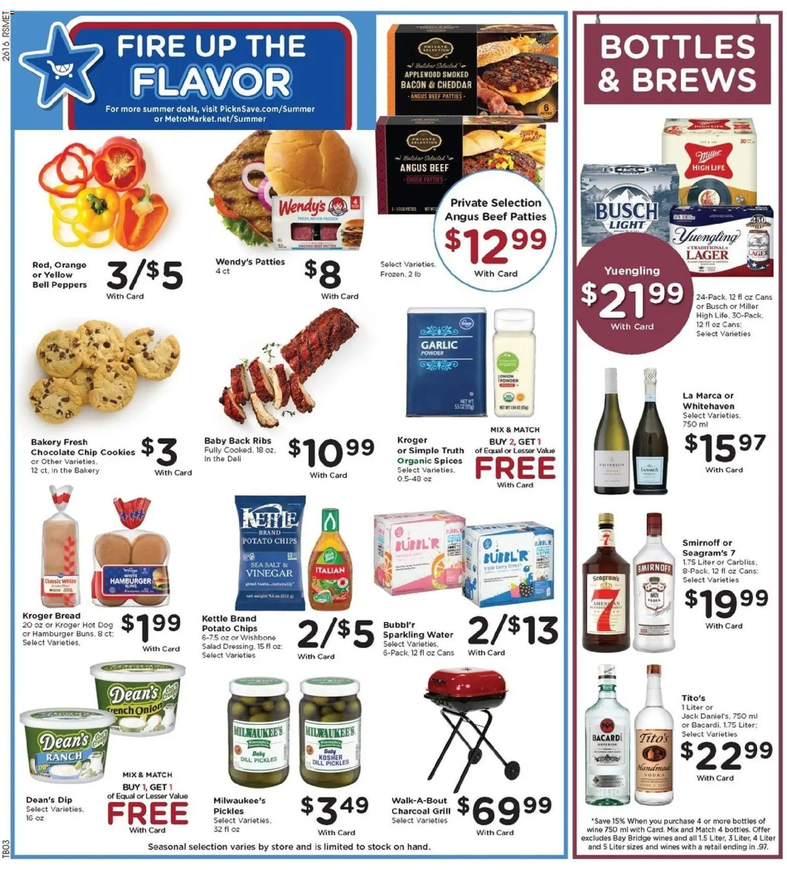 Pick ‘n Save Weekly Ad - valid from 20.05.2026 | Page: 4 | Products: Bread, Salt, Dill, Grill