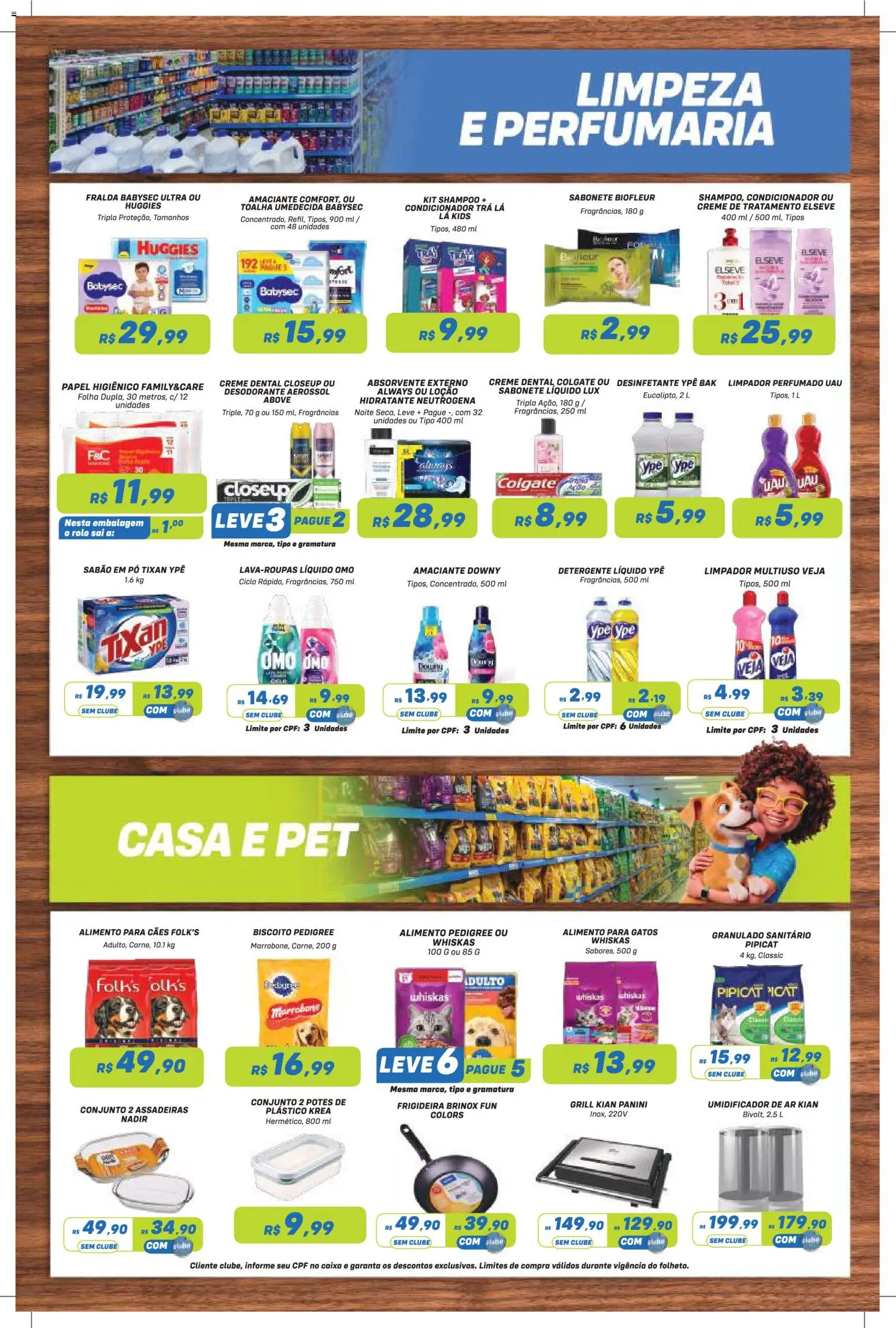 Prezunic Folheto - válido de 13/08/2026 | Página: 7 | Produtos: Shampoo, Biscoito, Rolo, Sabonete