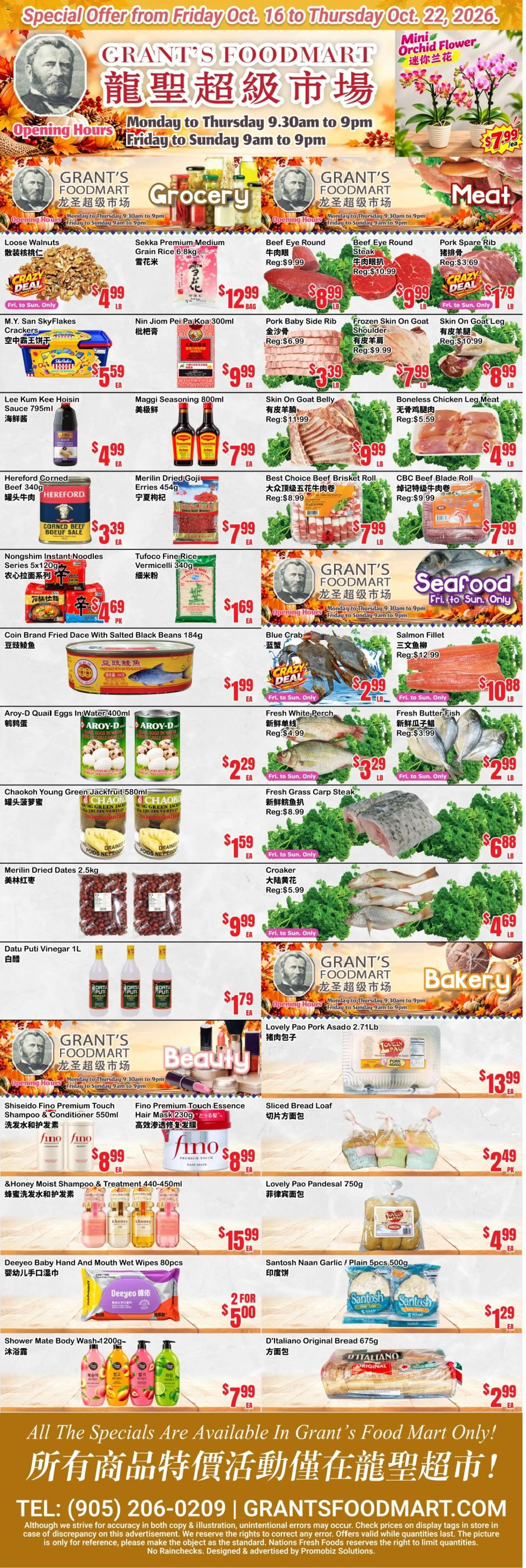 Oceans flyer valid from Oct 16, 2026 | Page: 2