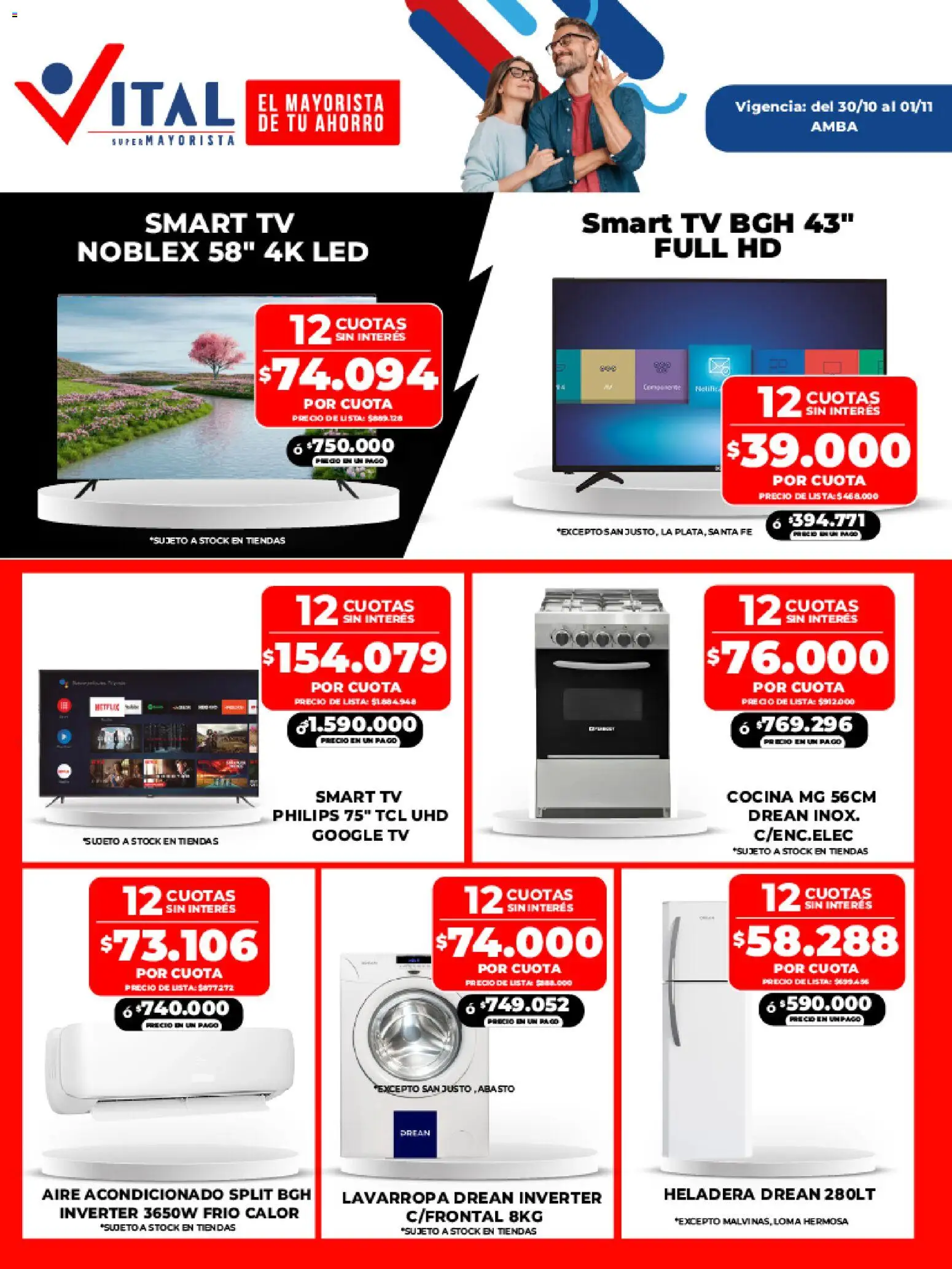 Vital - Ofertas fin de semana │ válido desde el 30/10/2026 | Página: 1