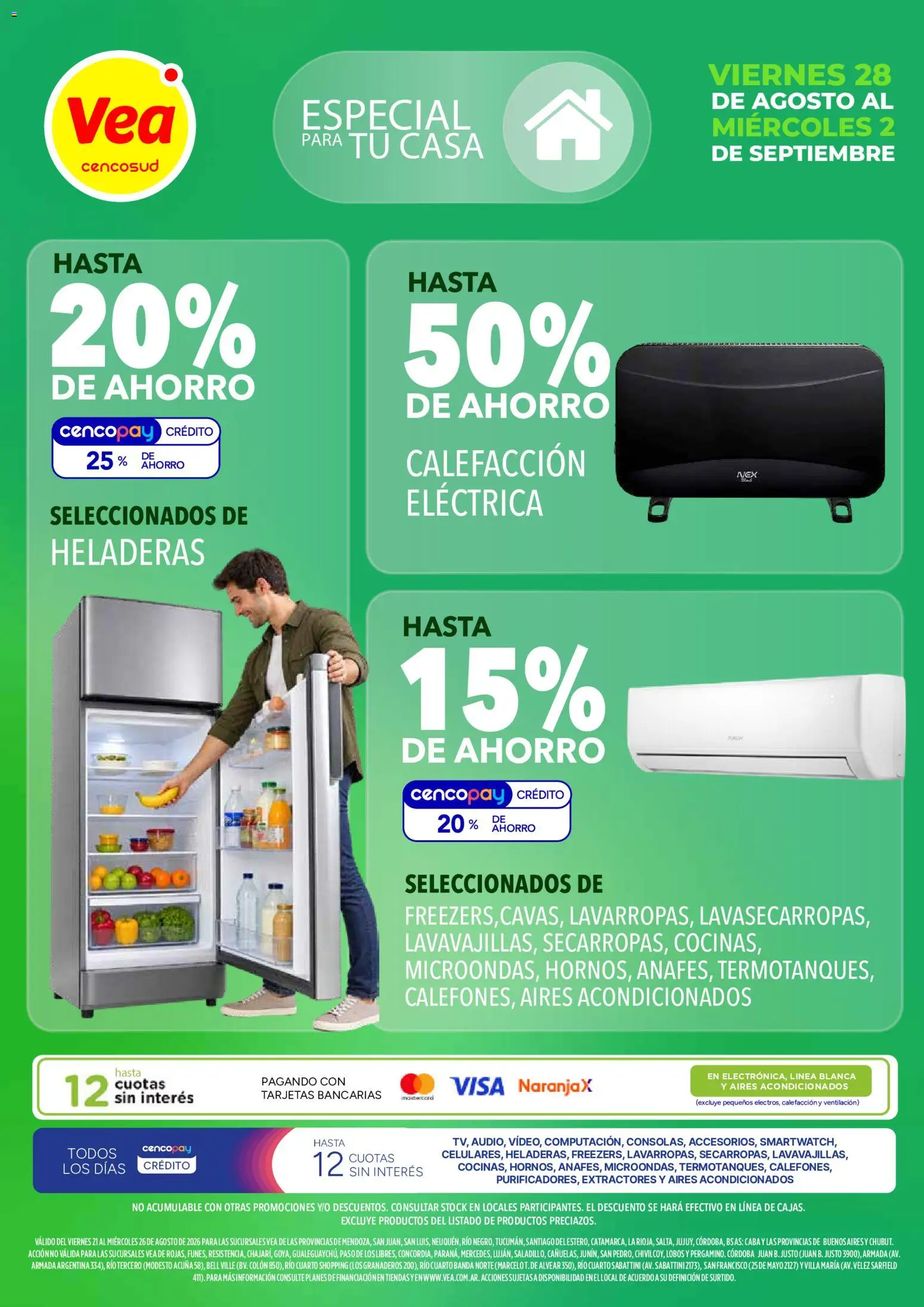 Vea - Especial para tu casa │ válido desde el 28/08/2026 | Página: 1