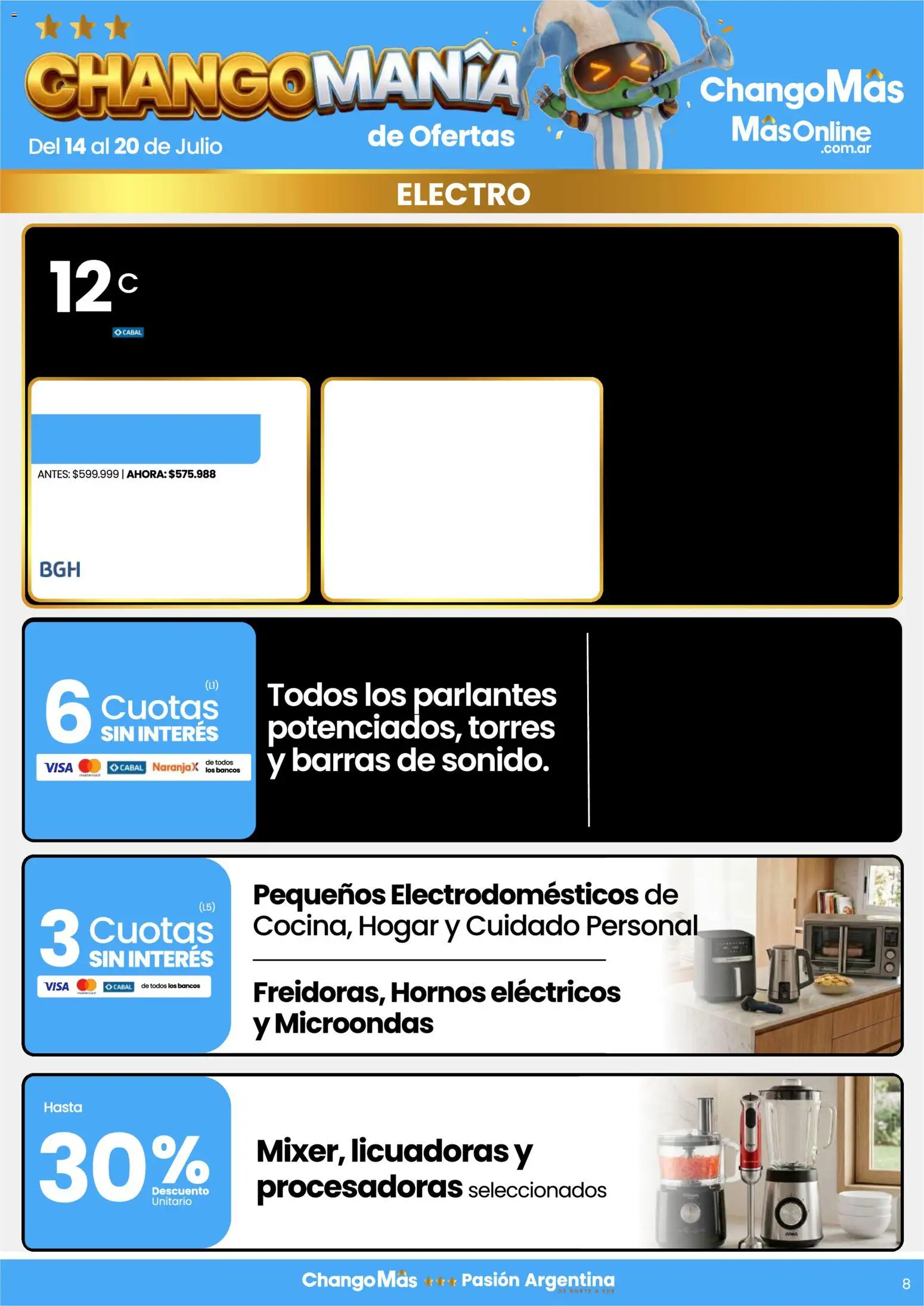 Changomas ofertas │ válido desde el 14/07/2026 | Página: 8