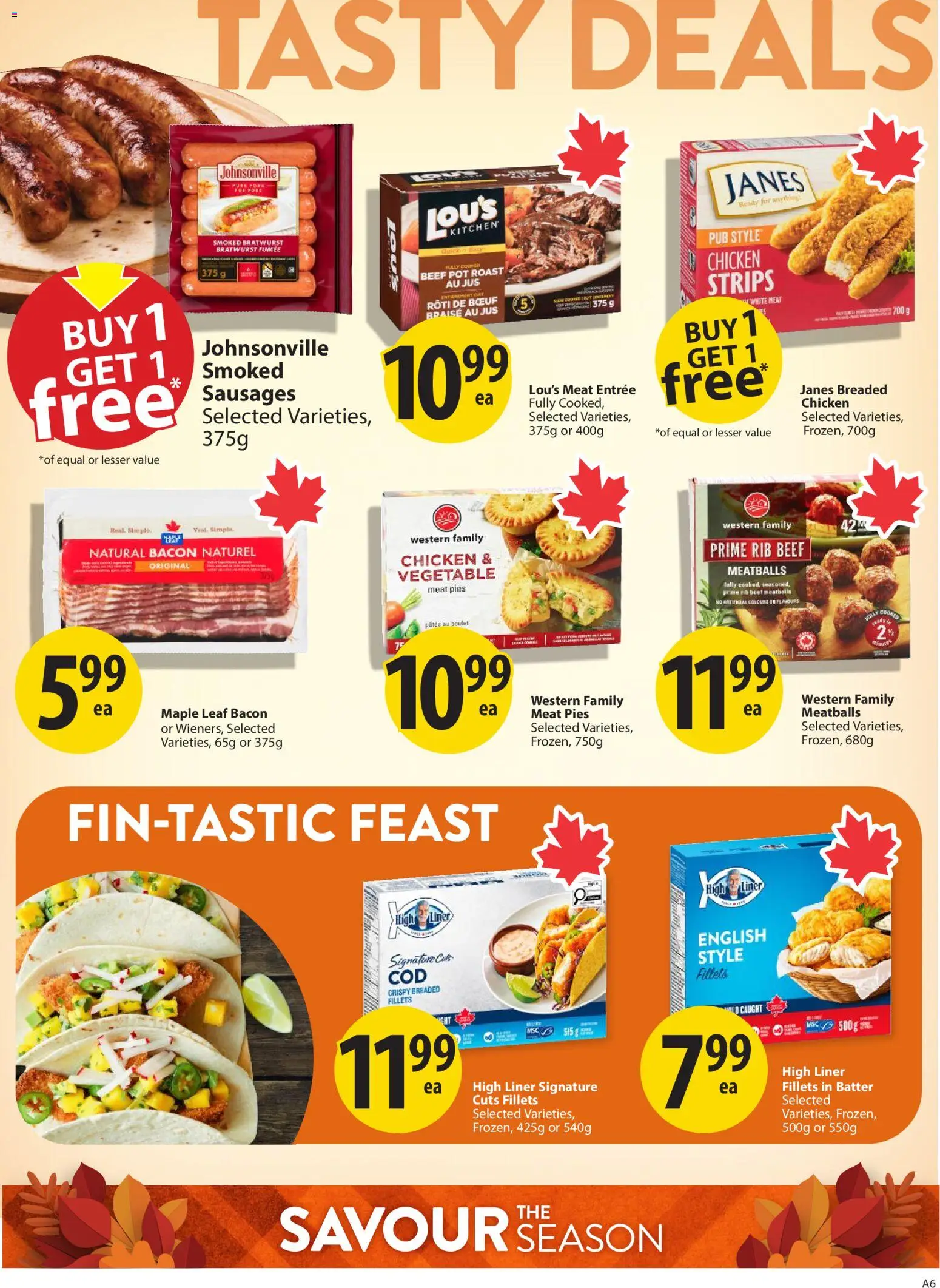 Save on foods flyer valid from Oct 15, 2026 | Page: 6