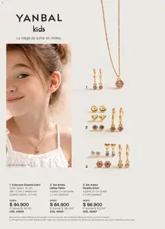 Yanbal catálogo -  Vista previa de la revista de la tienda Yanbal valido desde el 25.04.2026 | Página: 128 | Productos: Aretes, Baño, Collar, Dije