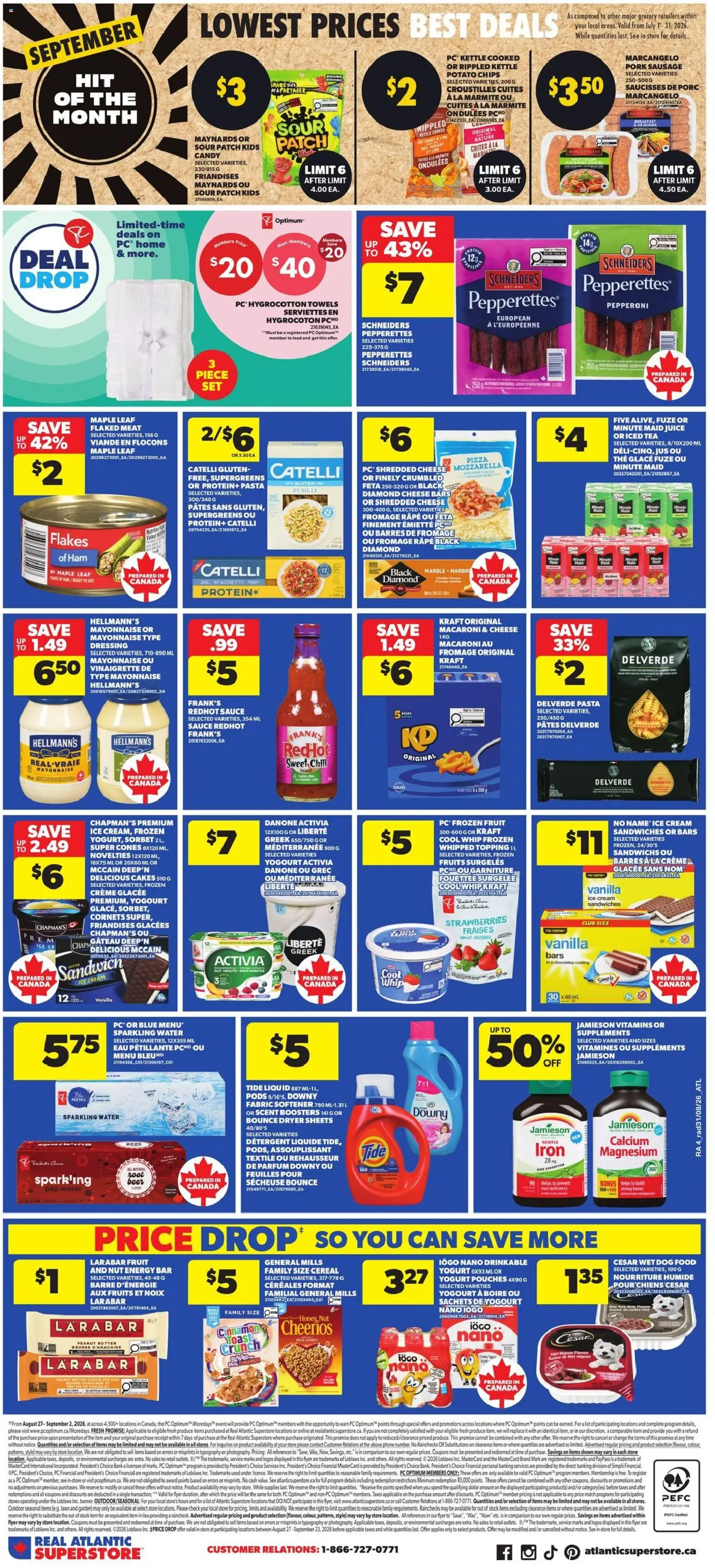 Atlantic Superstore flyer valid from Sep 3, 2026 | Page: 2