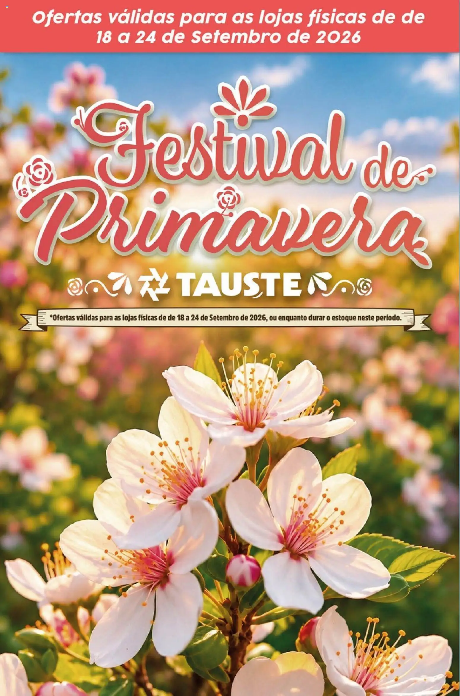 Tauste Folheto - válido de 18/09/2026 | Página: 1