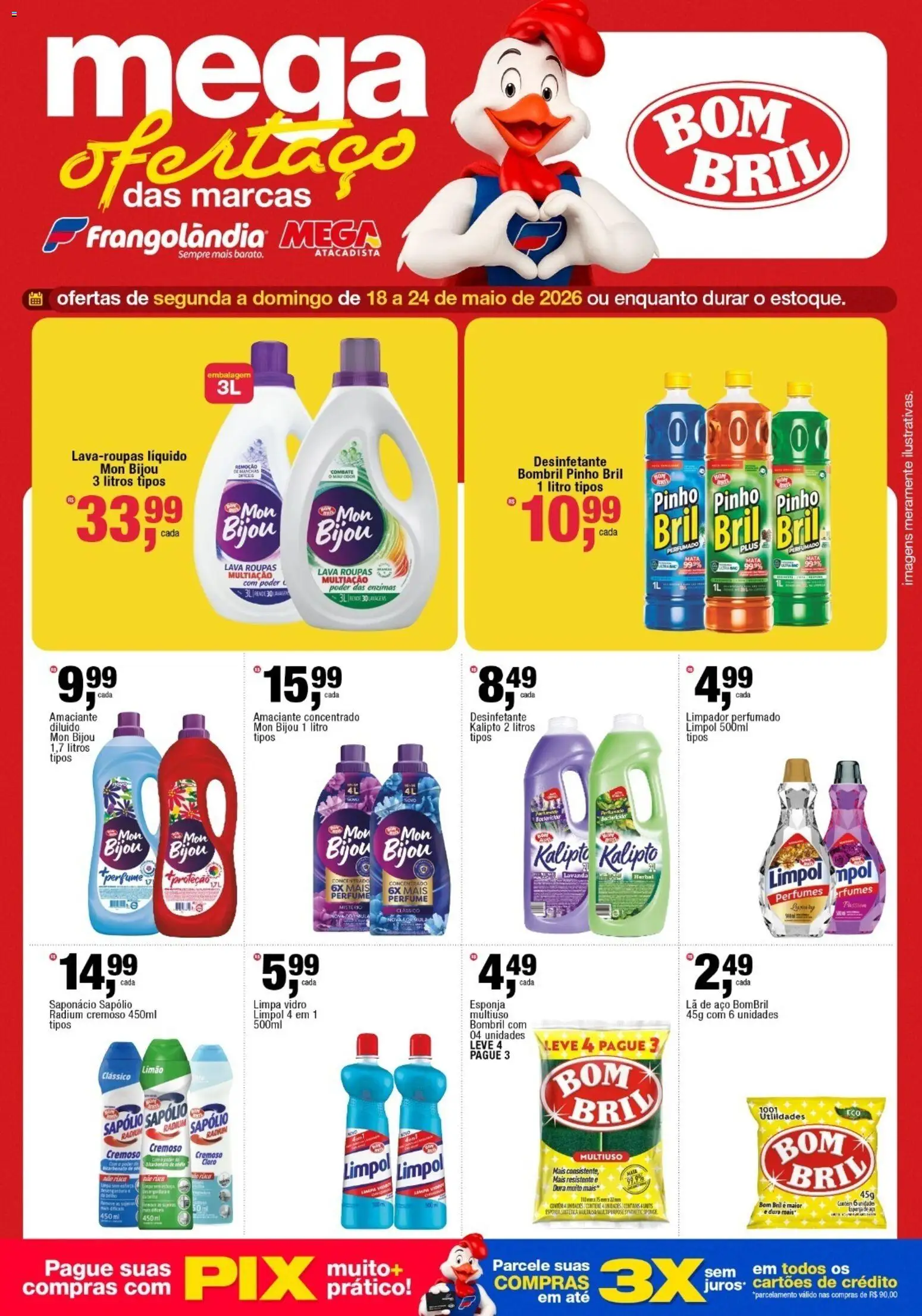 Frangolândia Folheto - válido de 18.05.2026 | Página: 2 | Produtos: Perfume, Perfumes, Amaciante, Desinfetante