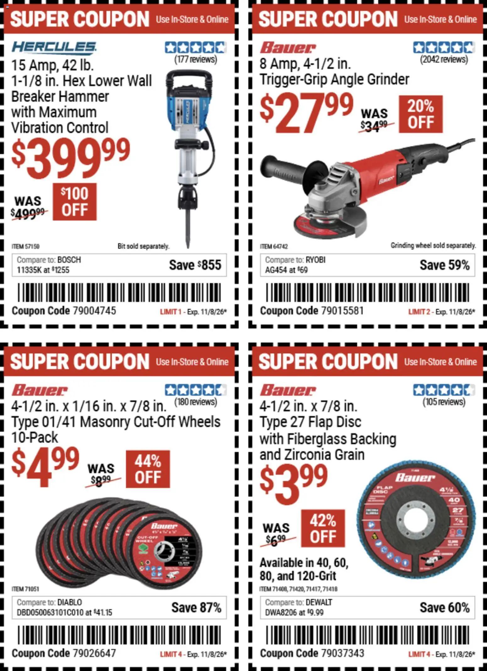 Harbor Freight Weekly Ad - valid from 10/26/2026 | Page: 8