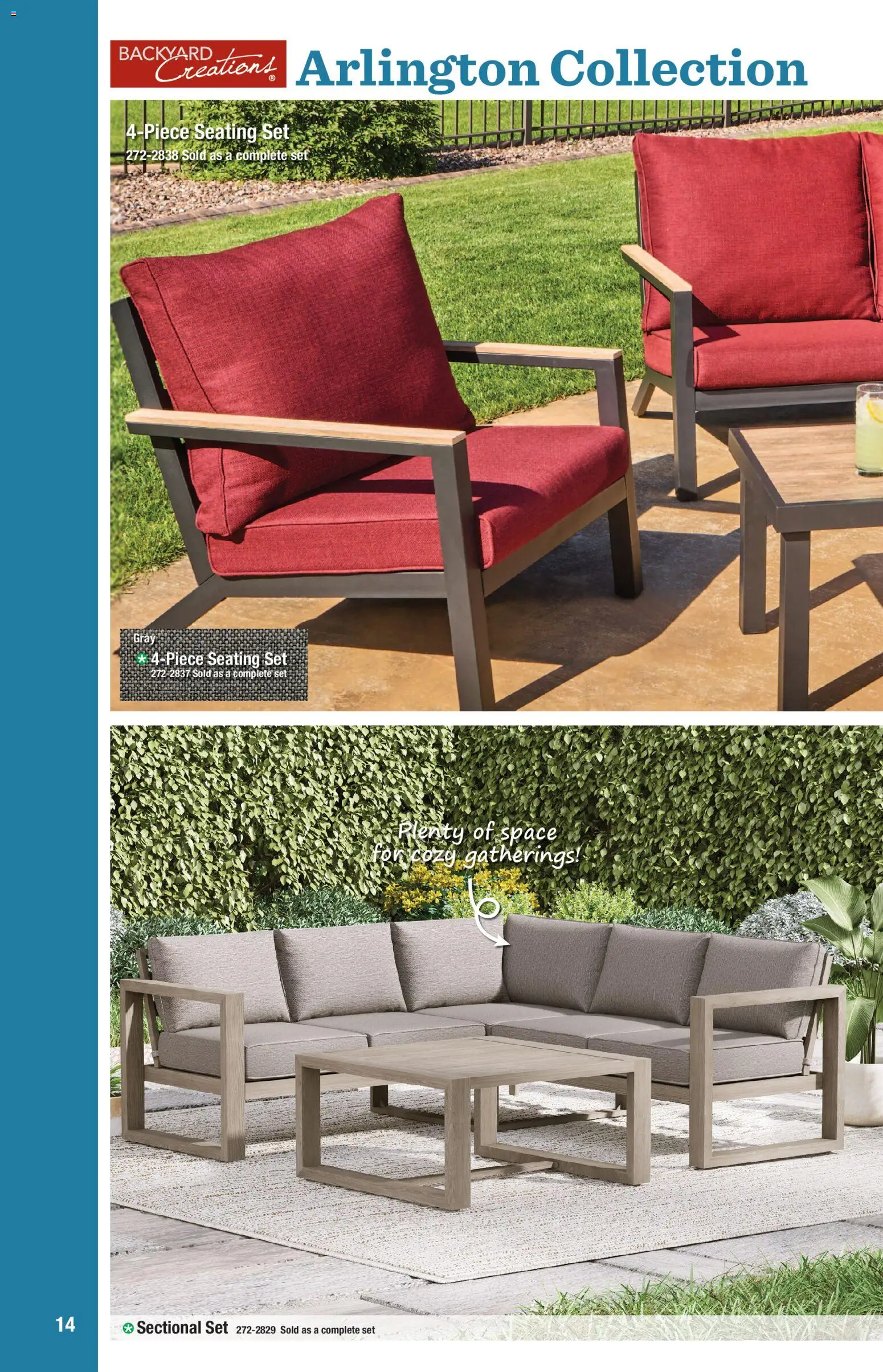 Menards Outdoor Living Catalogue - valid from 02/04/2026 | Page: 14 | Products: Sectional