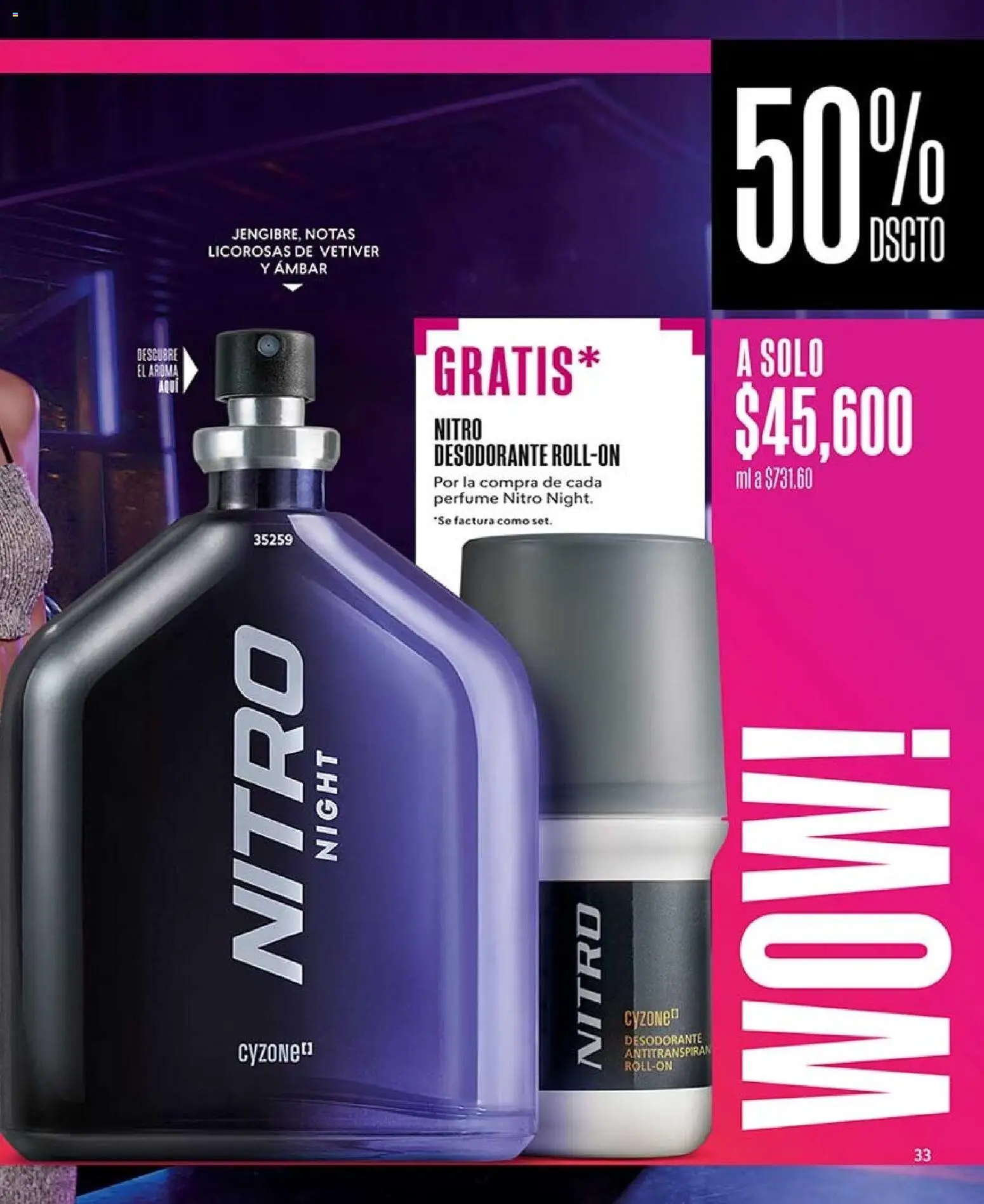 CyZone revista - valida desde el 10/08/2026 | Página: 33 | Productos: Perfume, Desodorante