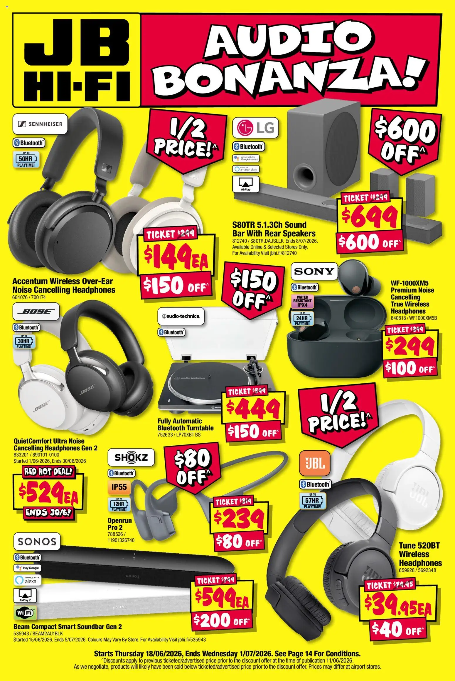 weekly catalogue from 18/06/2026