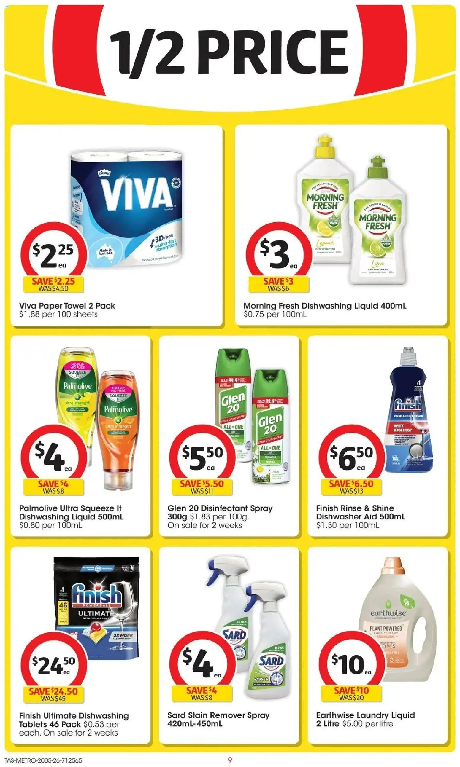 Coles catalogue - valid from 19.05.2026 | Page: 9 | Products: Plant, Stain remover, Laundry, Tablets