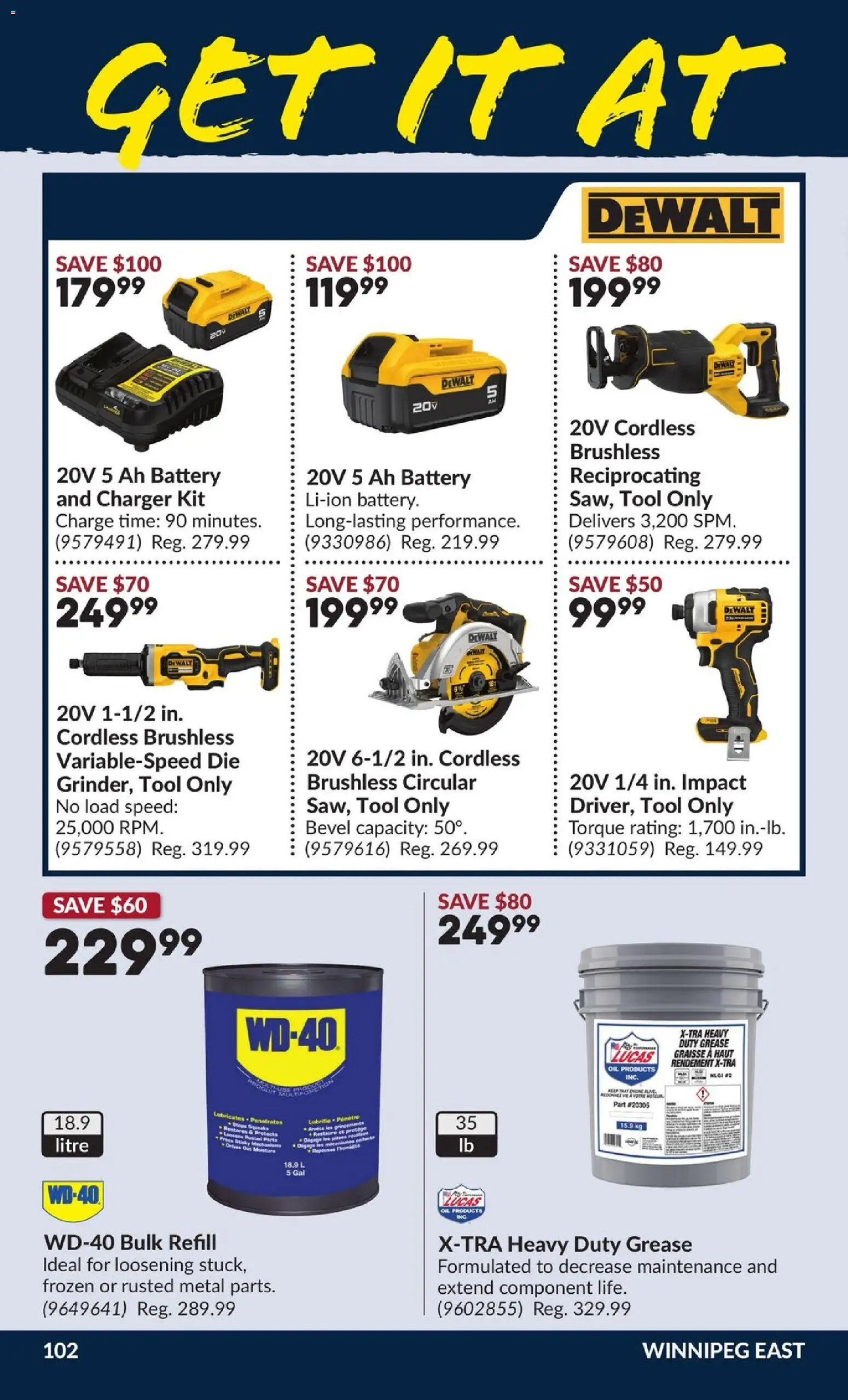 Princess Auto flyer valid from Sep 22, 2026 | Page: 109