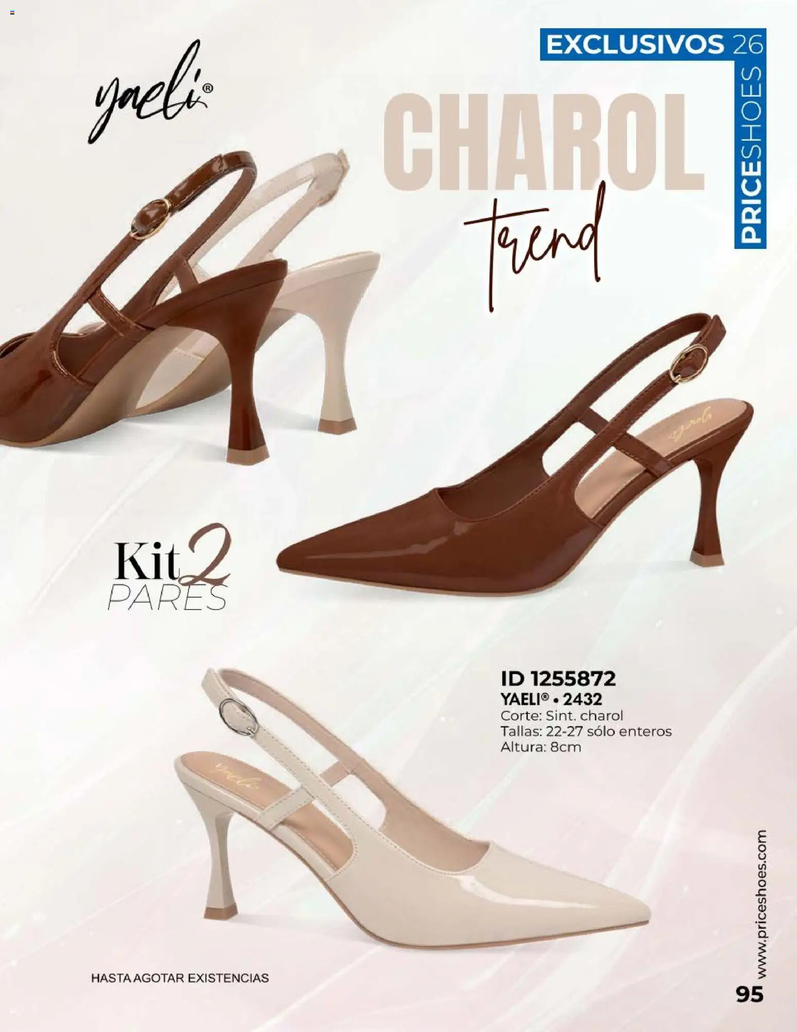 Nuevas ofertas de Price Shoes válidas en toda la República Mexicana desde el 01/10/2026. ¡Encuentra las mejores ofertas en Price Shoes catálogo Exclusivos! | Página: 95