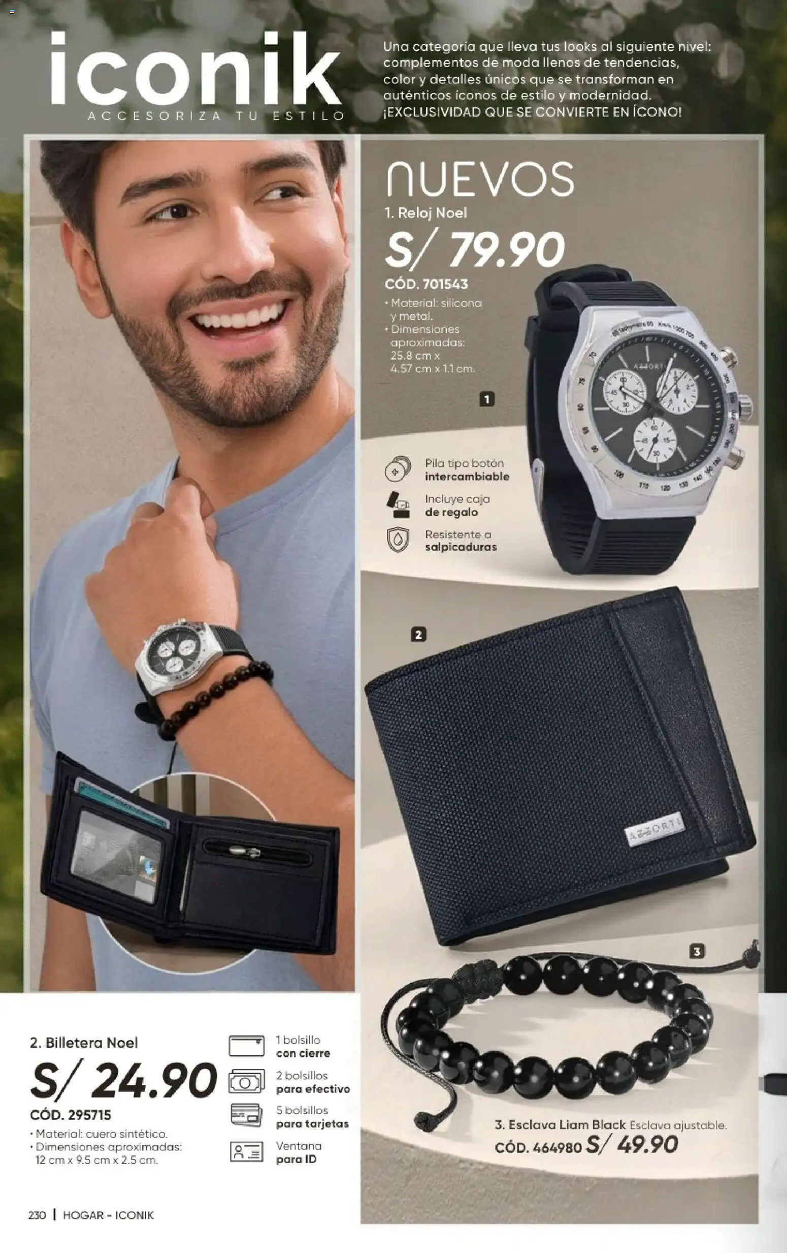 Catálogo Azzorti válido desde 21/09/2026 | Página: 232 | Productos: Caja, Bolsillos, Billetera, Reloj