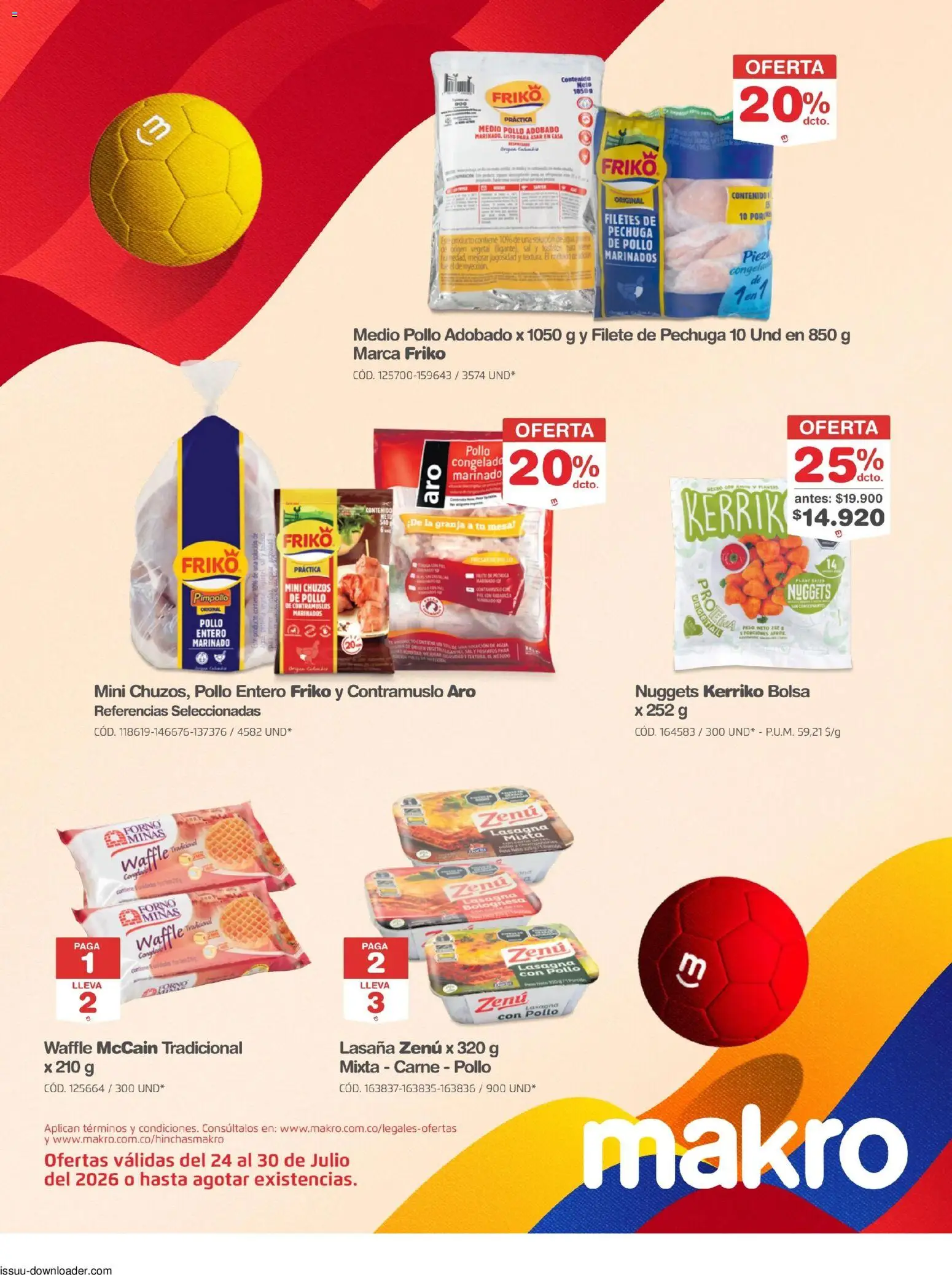 Makro revista - valida desde el 24/07/2026 | Página: 4 | Productos: Sal, Peso, Ducha Bidet, Mesa
