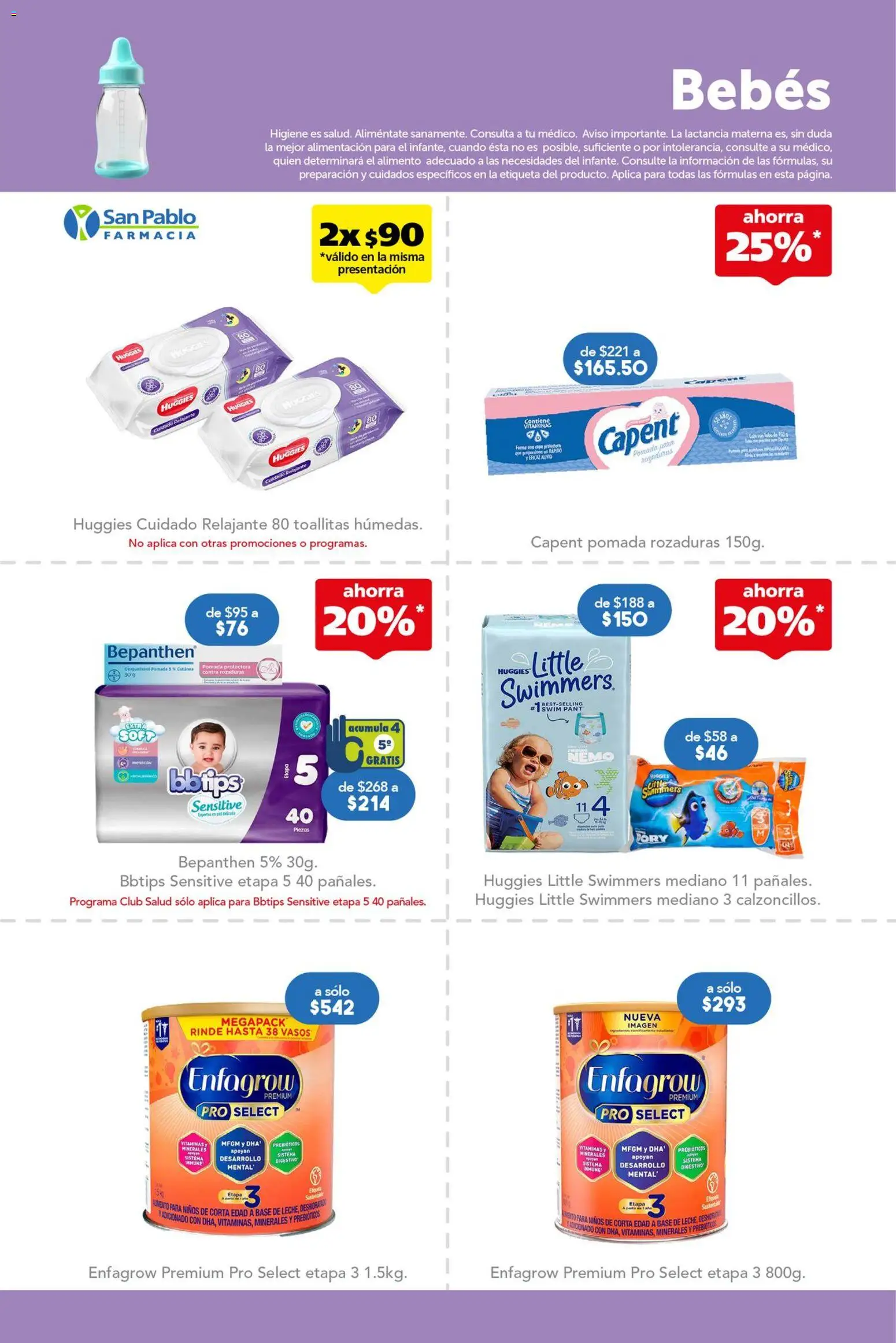 Nuevas ofertas de Farmacia San Pablo válidas en toda la República Mexicana desde el 17.05.2026. ¡Encuentra las mejores ofertas en Farmacia San Pablo catálogo! | Página: 11 | Productos: Vitaminas, Pomada, Vasos