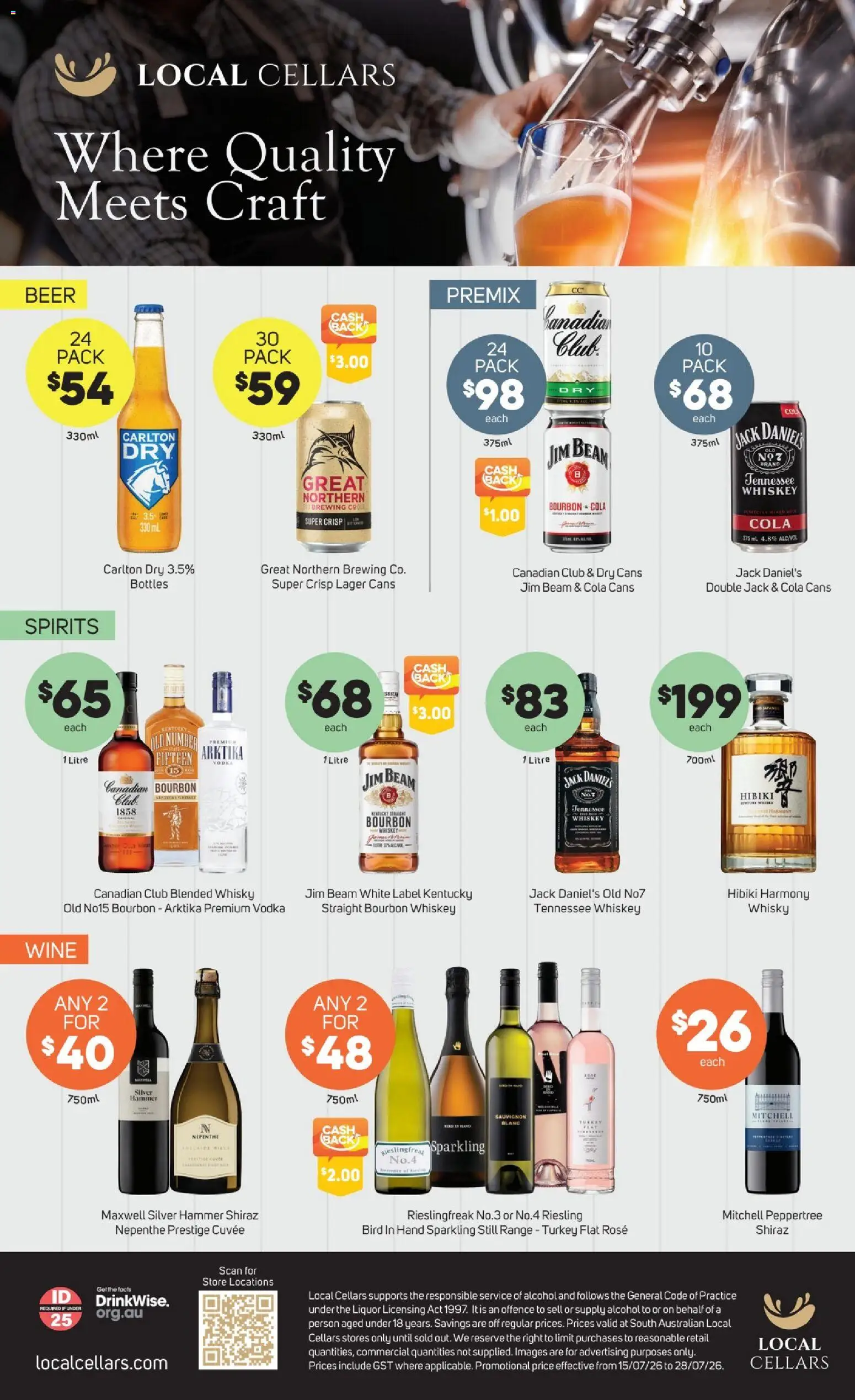﻿Foodland catalogue from 15/07/2026 > Big discounts catalogue cover