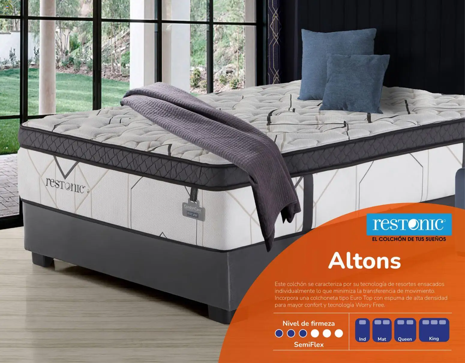 Nuevas ofertas de Muebles Dico válidas en toda la República Mexicana desde el 01.05.2026. ¡Encuentra las mejores ofertas en Muebles Dico catálogo Colchones! | Página: 21 | Productos: Colchoneta, Espuma, Colchón, Top