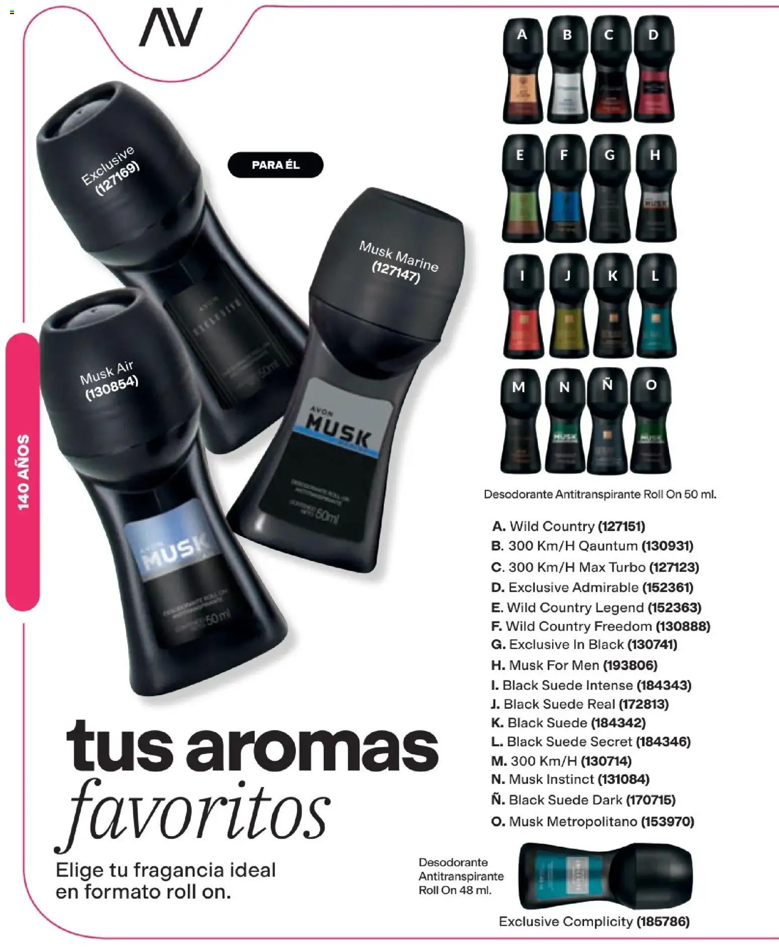 Avon revista - valida desde el 16/08/2026 | Página: 30 | Productos: Fragancia, Desodorante, Antitranspirante
