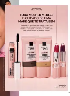 Avon - Campanha 04 - Pré-Visualização do folheto da loja Avon, válido de 18.02.2026 | Página: 39 | Produtos: Maquiagem, Base, Sérum
