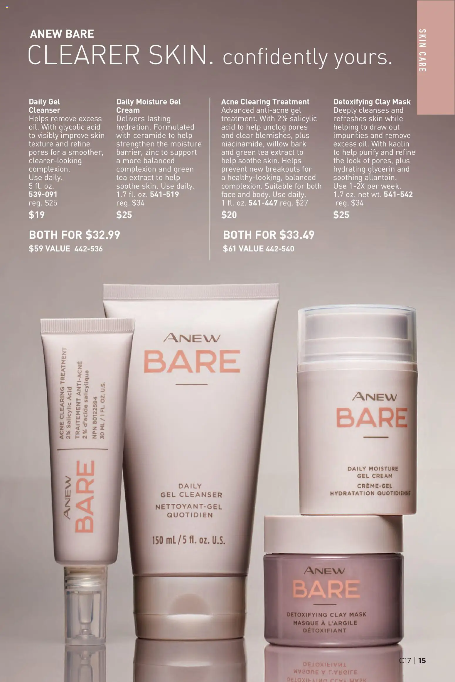 Avon Brochure - valid from 08/12/2026 | Page: 15 | Products: Zinc, Green Tea, Mask, Tea