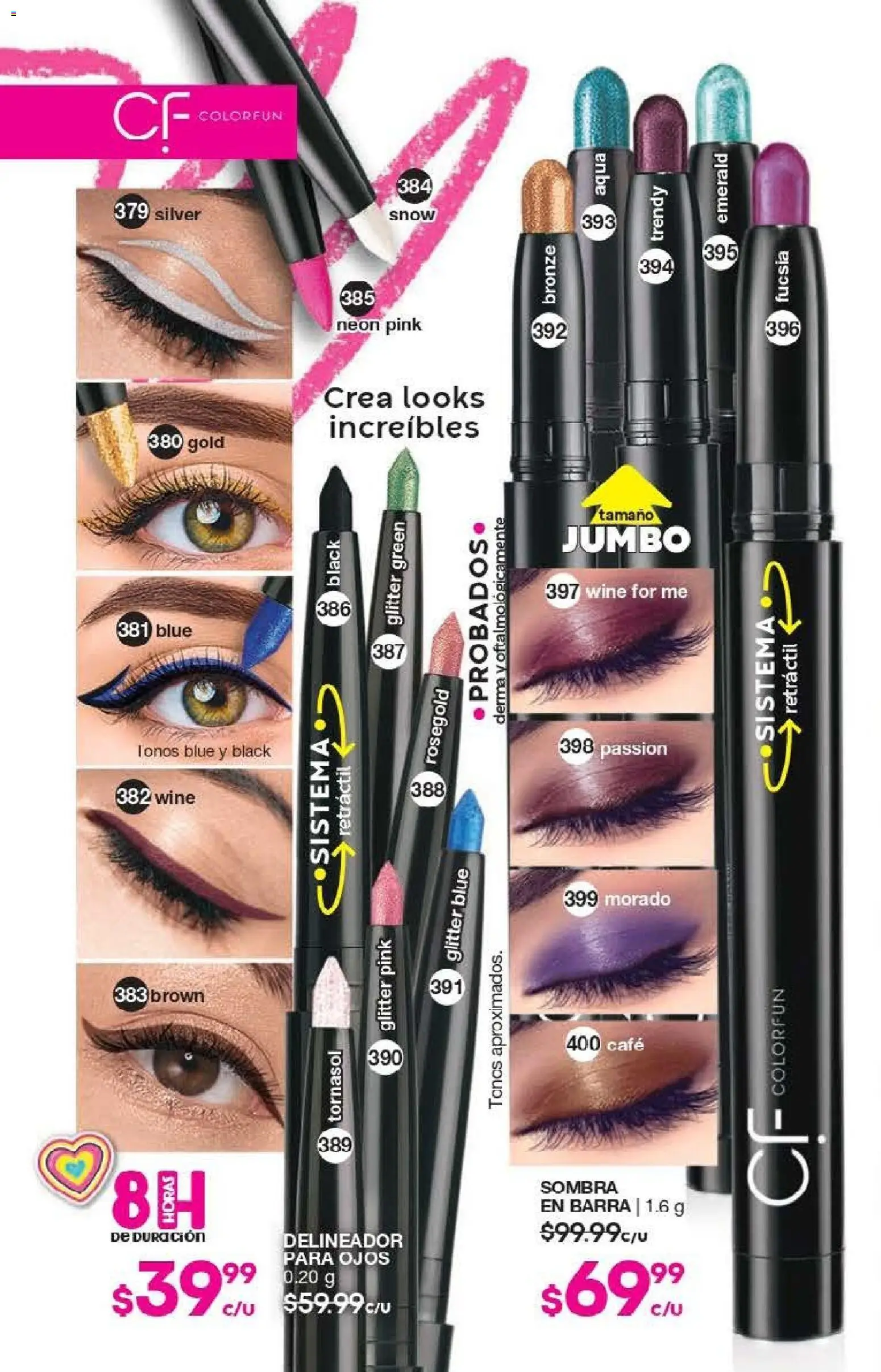 Nuevas ofertas de Fuller válidas en toda la República Mexicana desde el 13.05.2026. ¡Encuentra las mejores ofertas en Fuller campaña 3 2026! | Página: 94 | Productos: Glitter, Café, Sombra, Delineador